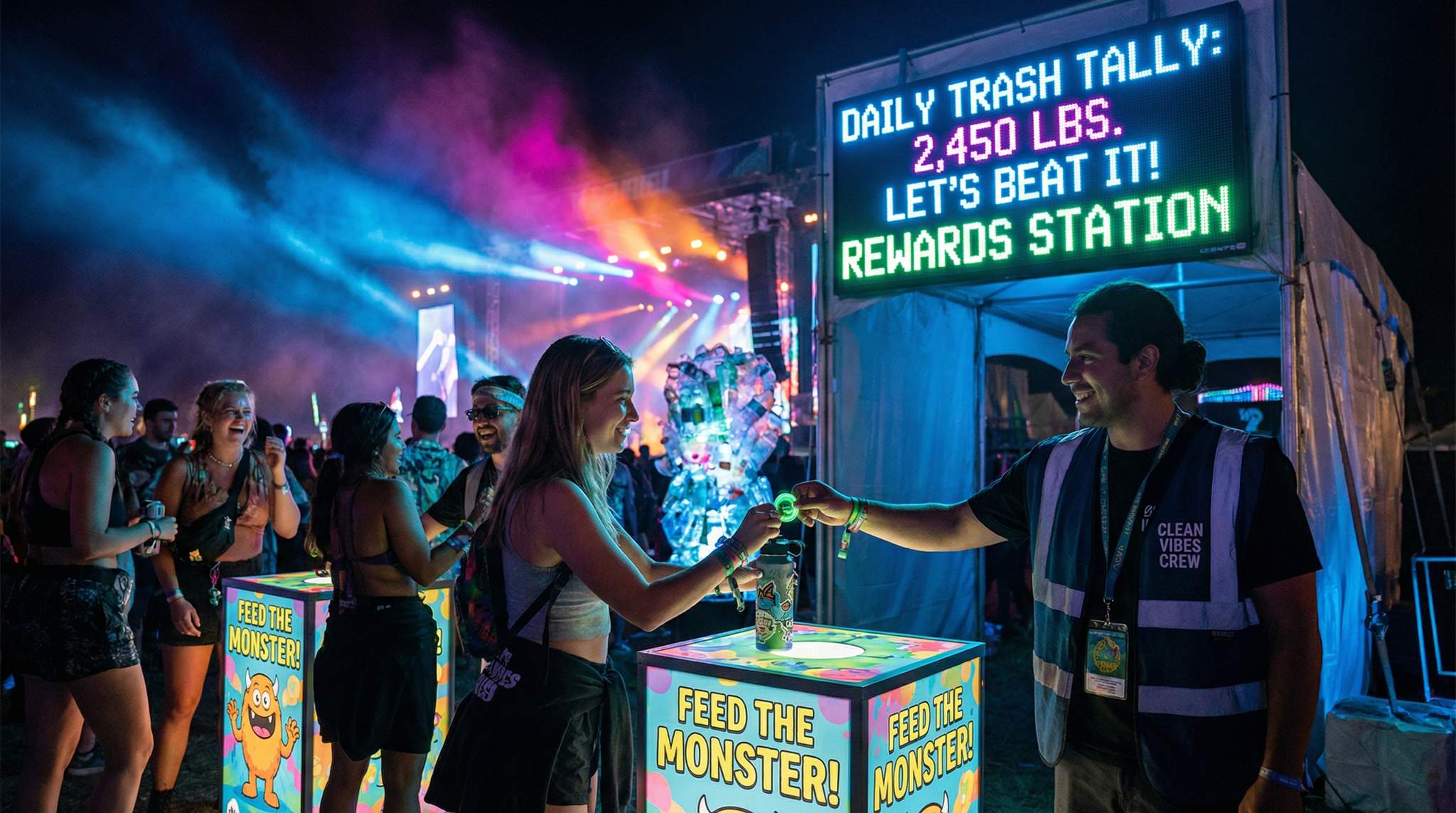 Green Messaging: Educating Festival Attendees Without Preaching