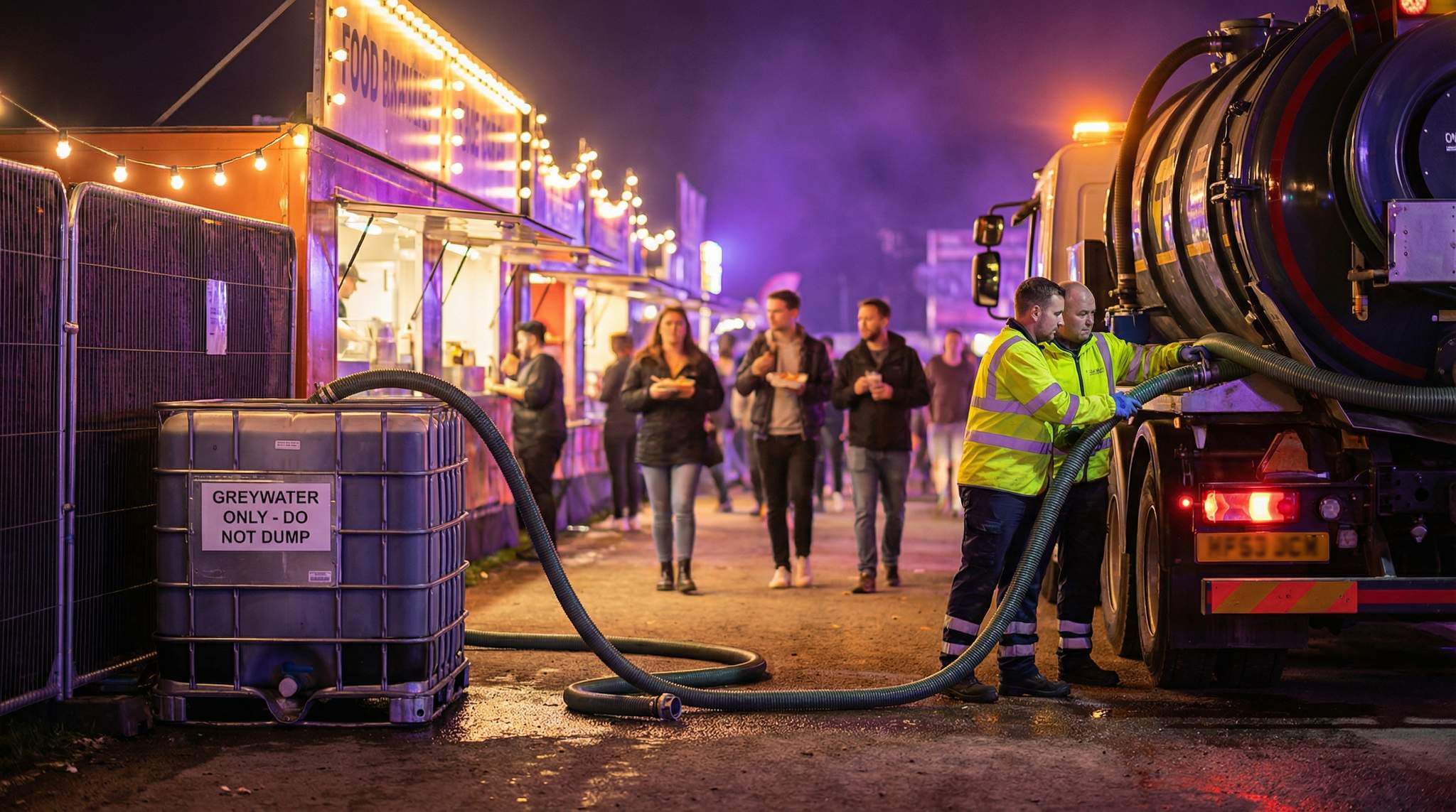 Greywater Collection & Disposal at Food Festivals: Preventing Spills and Protecting Guests