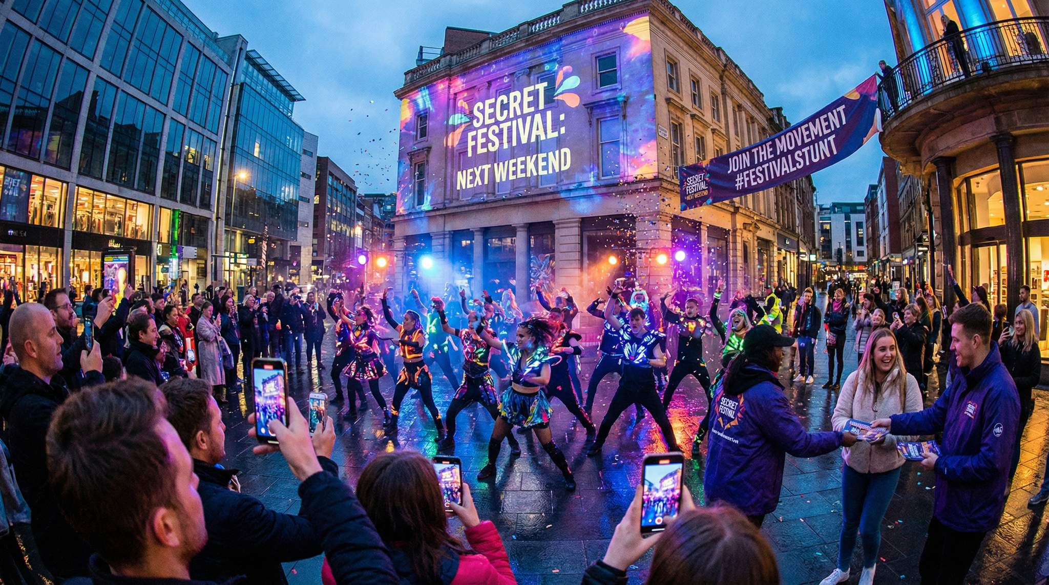 Guerrilla Marketing Stunts and Virality for Festivals: Fun, Creative Ideas to Generate Buzz