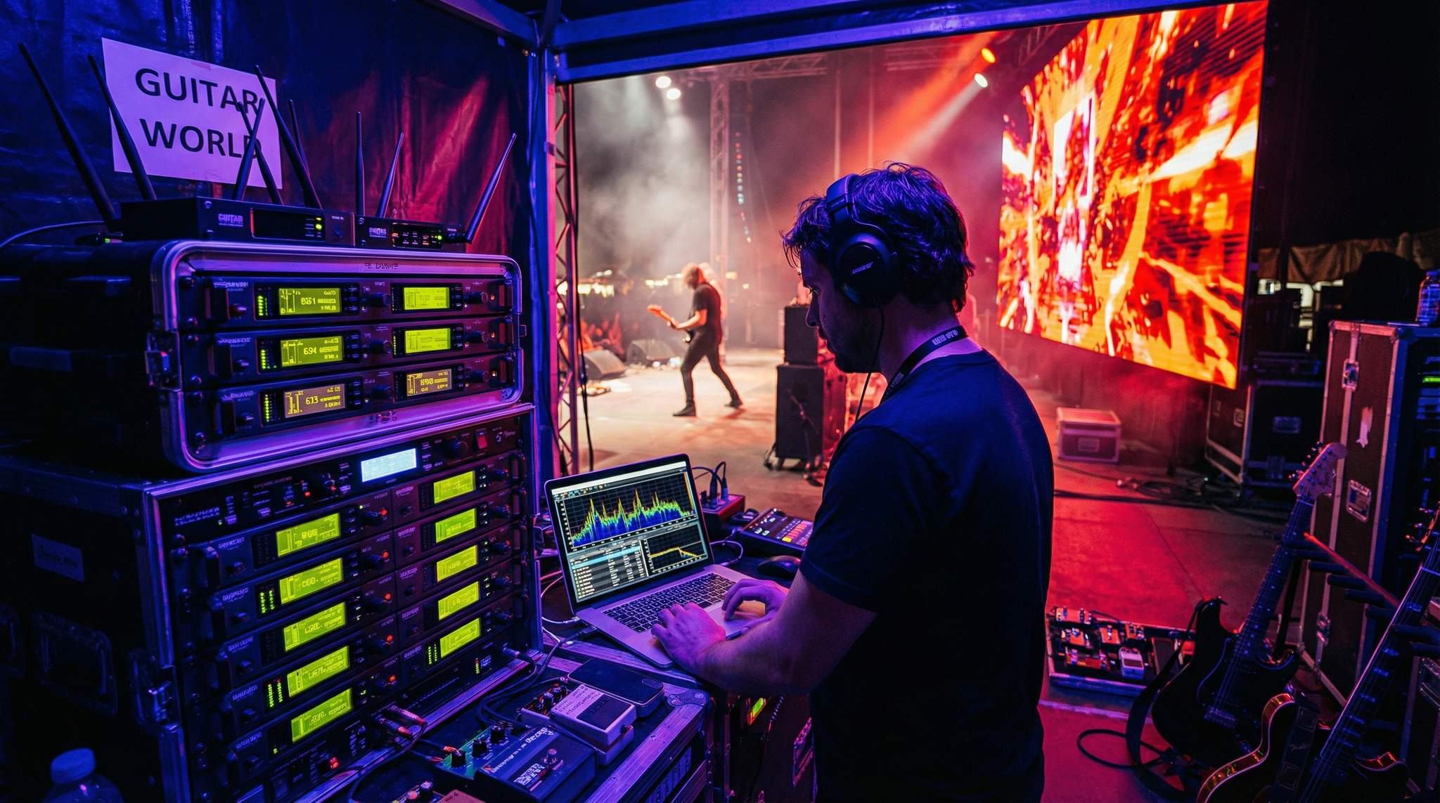 Guitar World at Rock & Metal Festivals: Wireless Discipline and RF Coordination