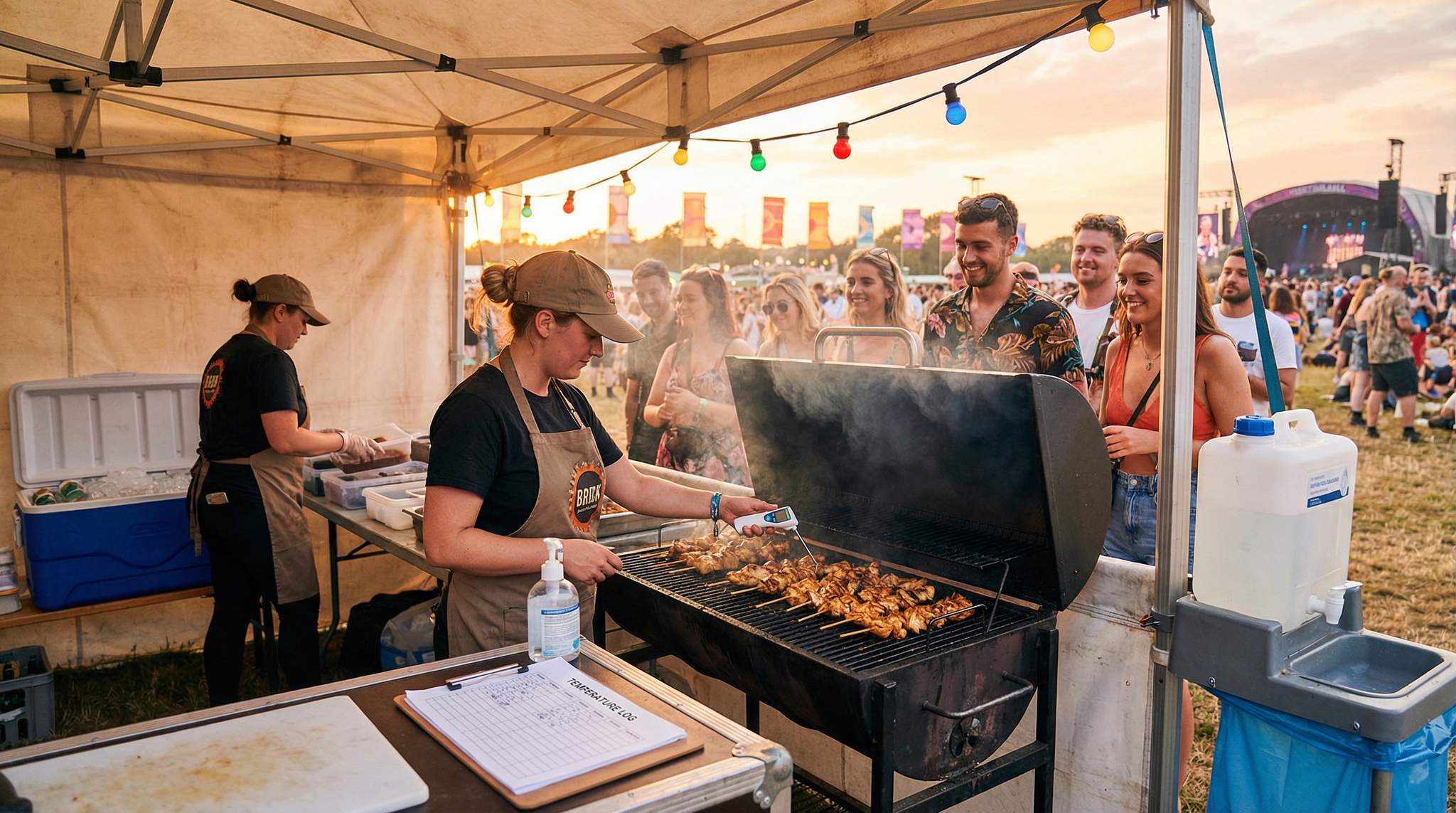 HACCP for Temporary Festival Kitchens: Adapting Hazard Analysis and Critical Control Points to Tents and Pop-Ups