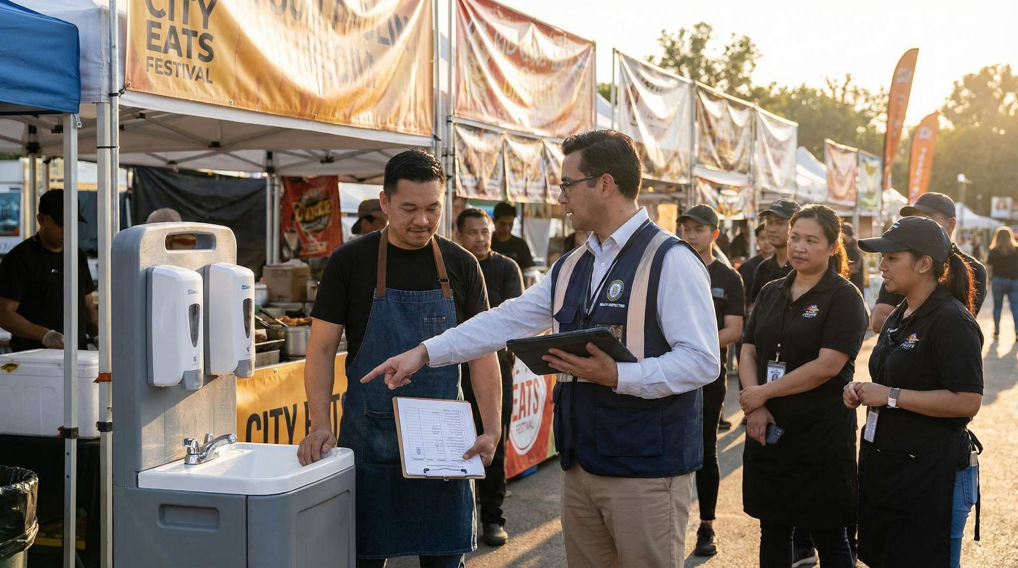 Health Department Liaison & Pre-Inspection Walkthroughs: Preventing Day-of Surprises at Food Festivals