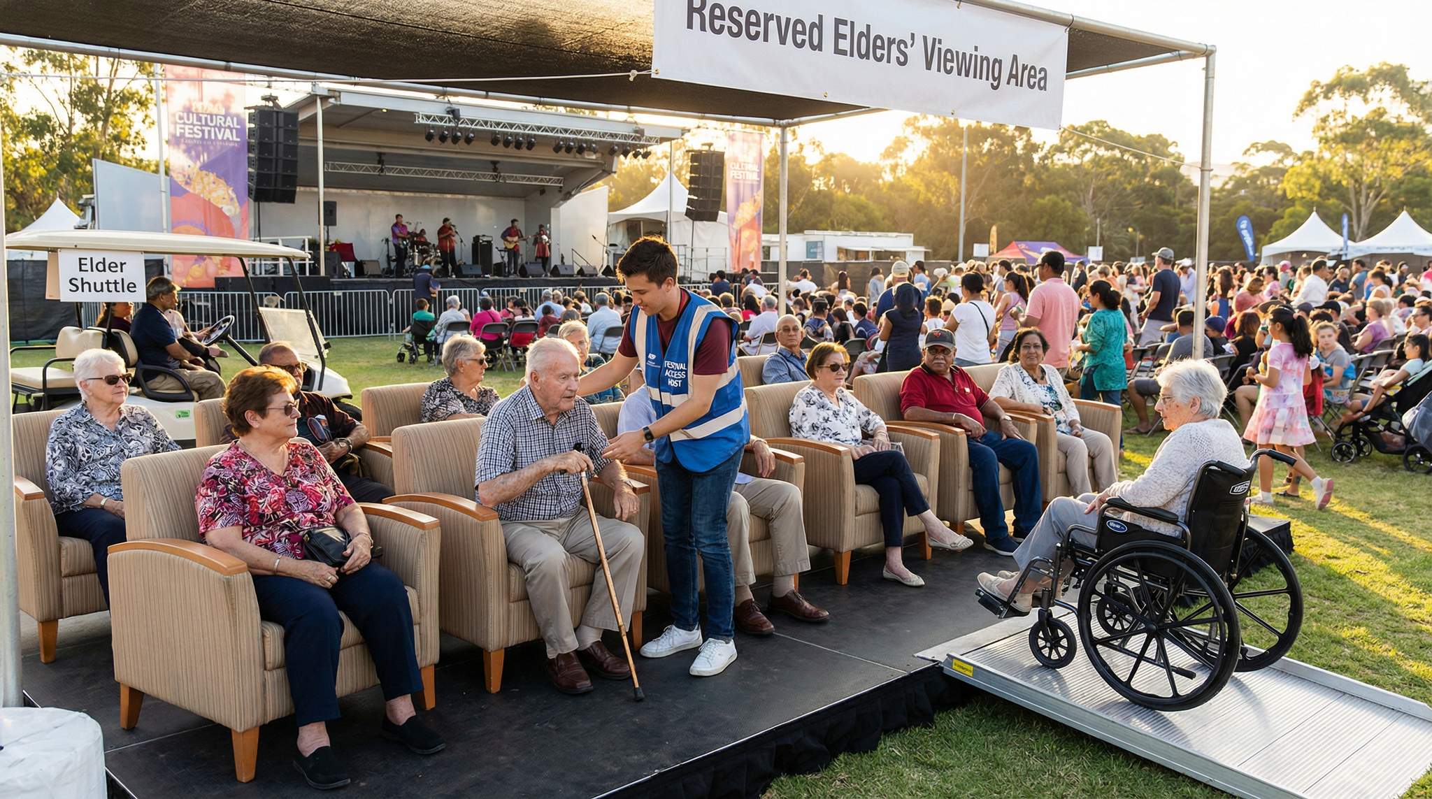 Honoring Elders at Cultural Festivals: Ensuring Access, Seating, and Agency