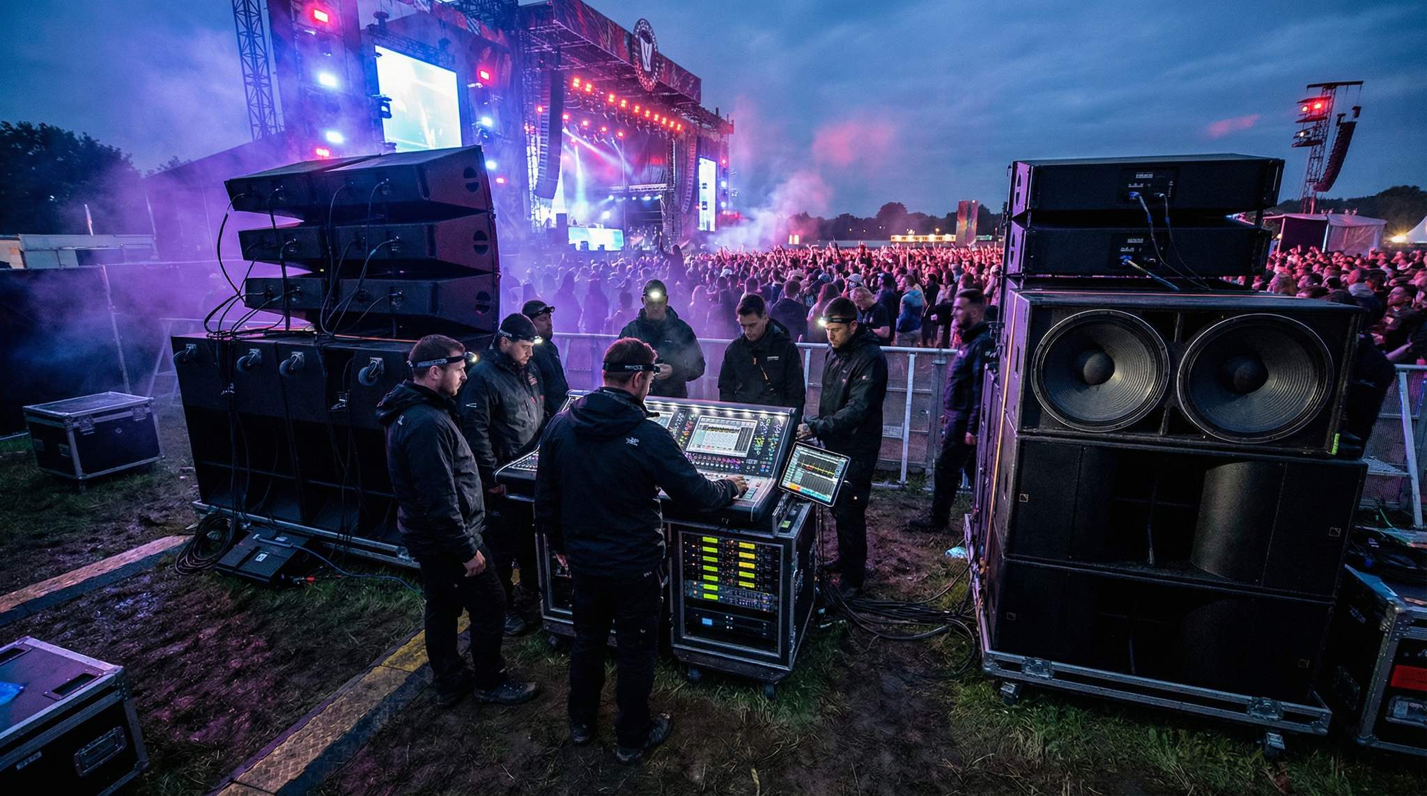 Horn vs Reflex Subwoofers: Taming Mixed Sub Families at Bass Festivals