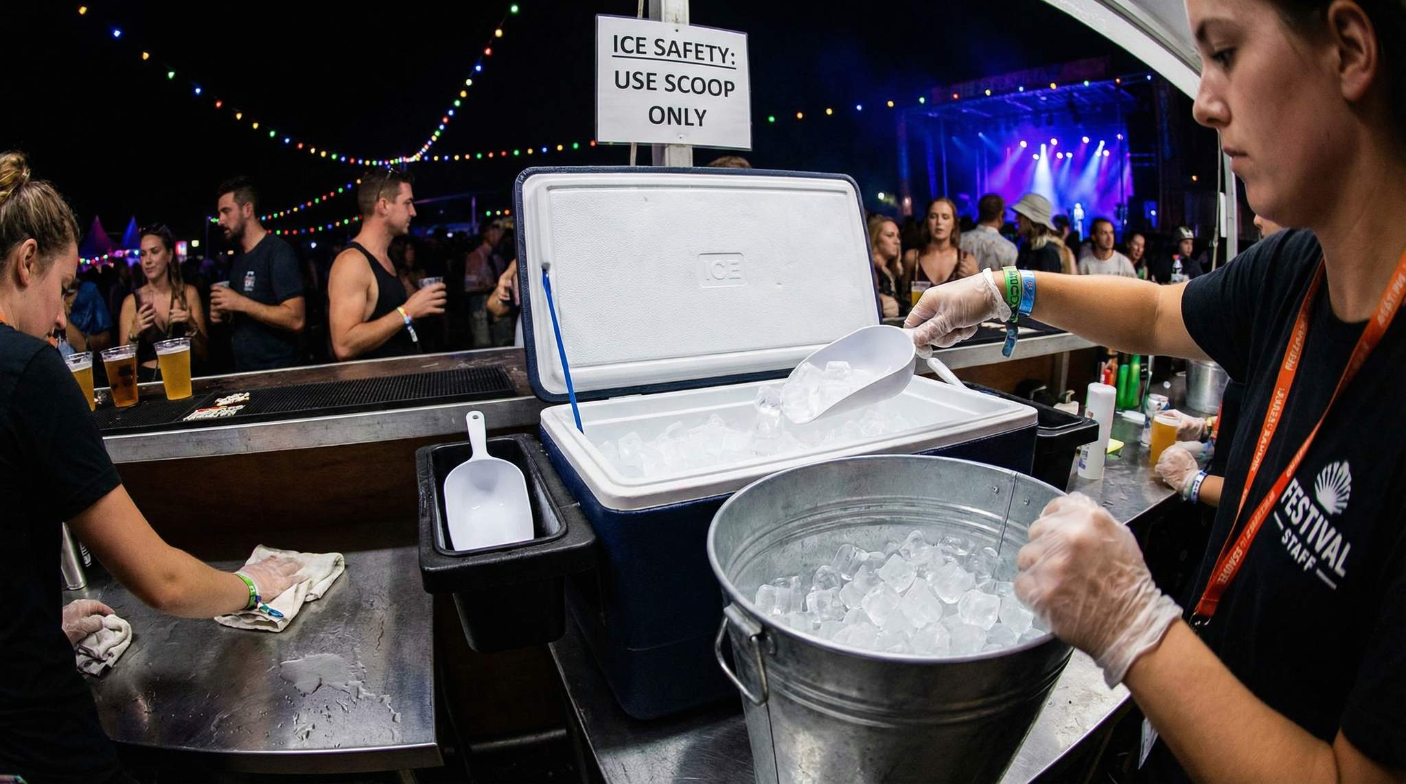 Ice Safety: Production, Storage & Scooping