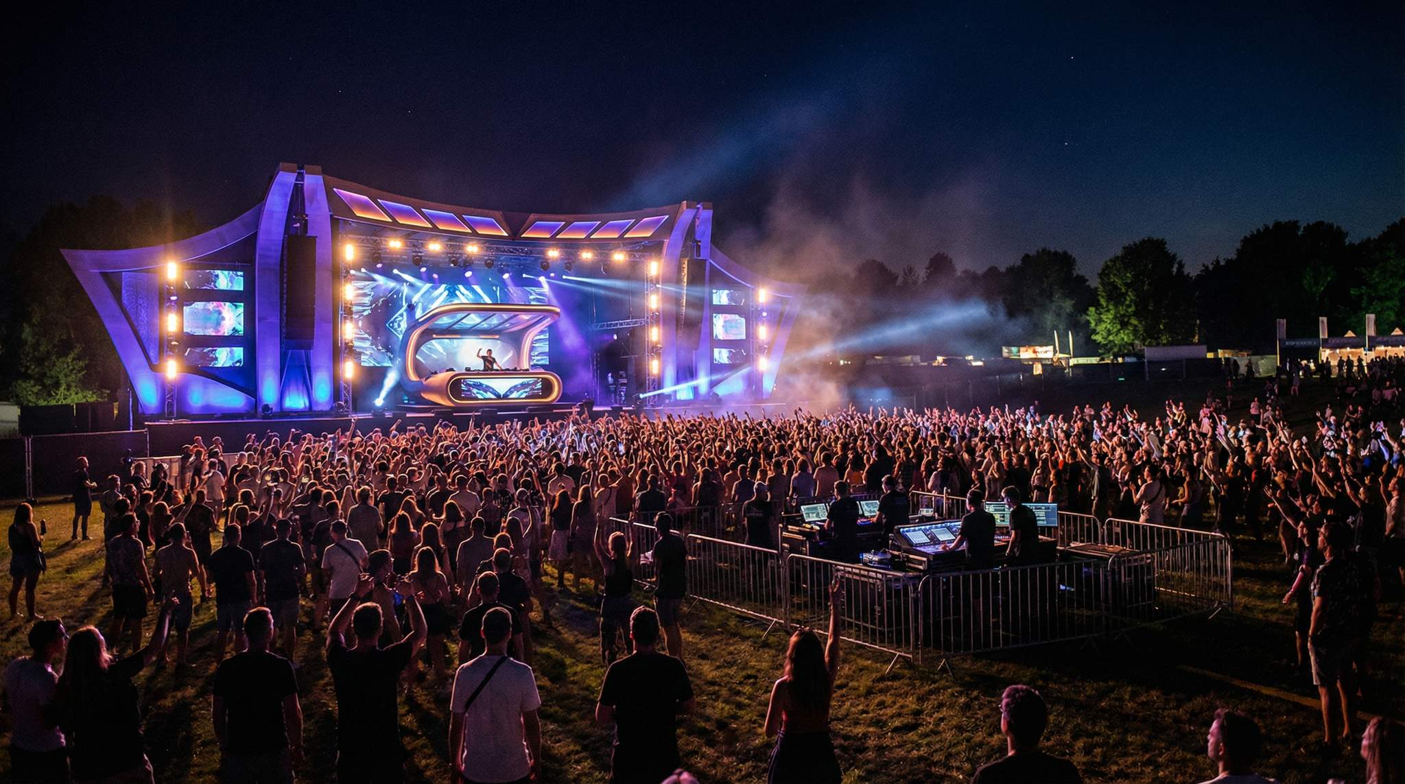 Immersive Festival Stages that Serve the Music