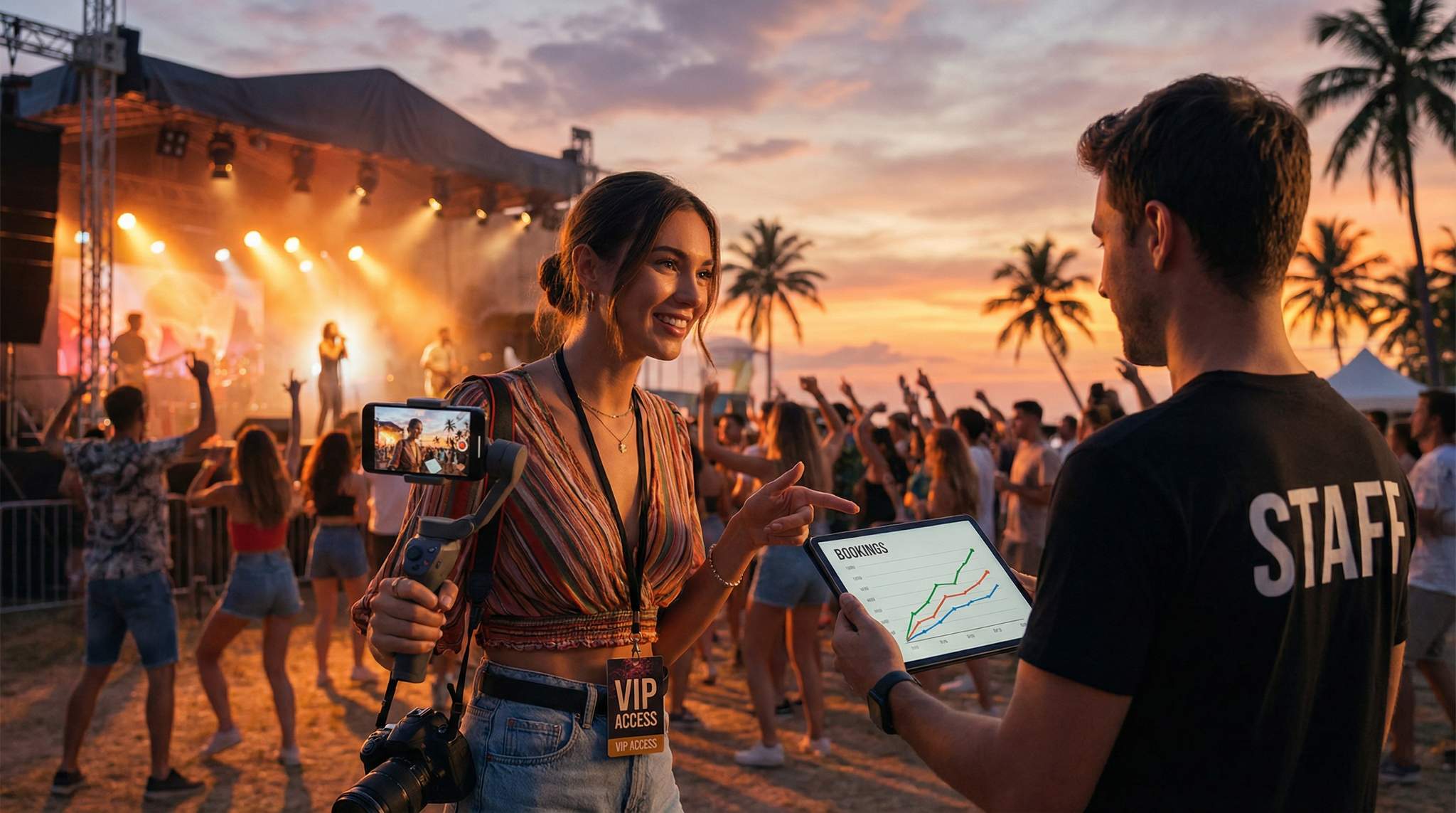 Turn influencer FAM trips into real ticket sales with booking-tied deliverables & creator whitelisting.
