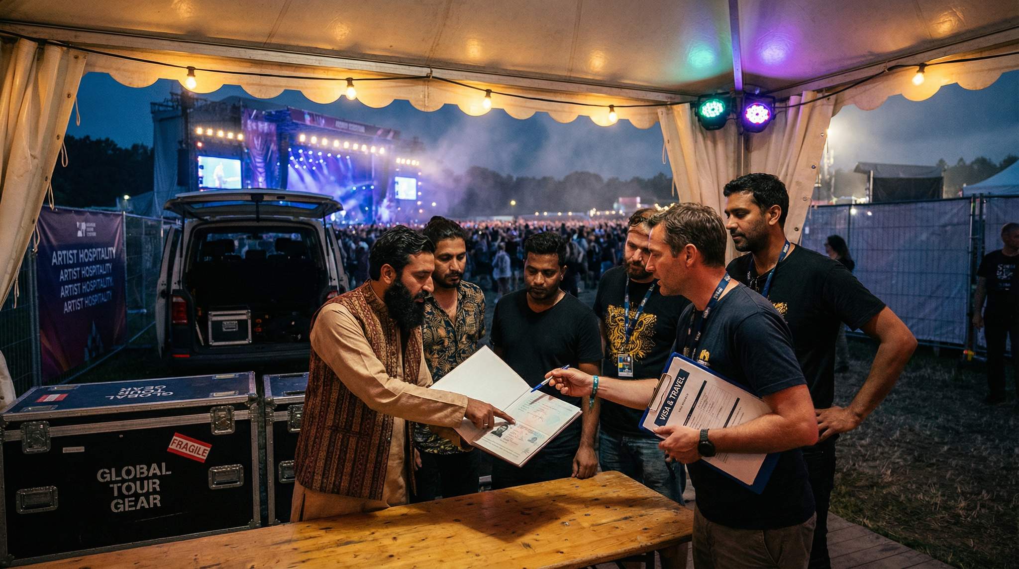 International Artists at Festivals: Visas, Cultural Needs and Travel Logistics