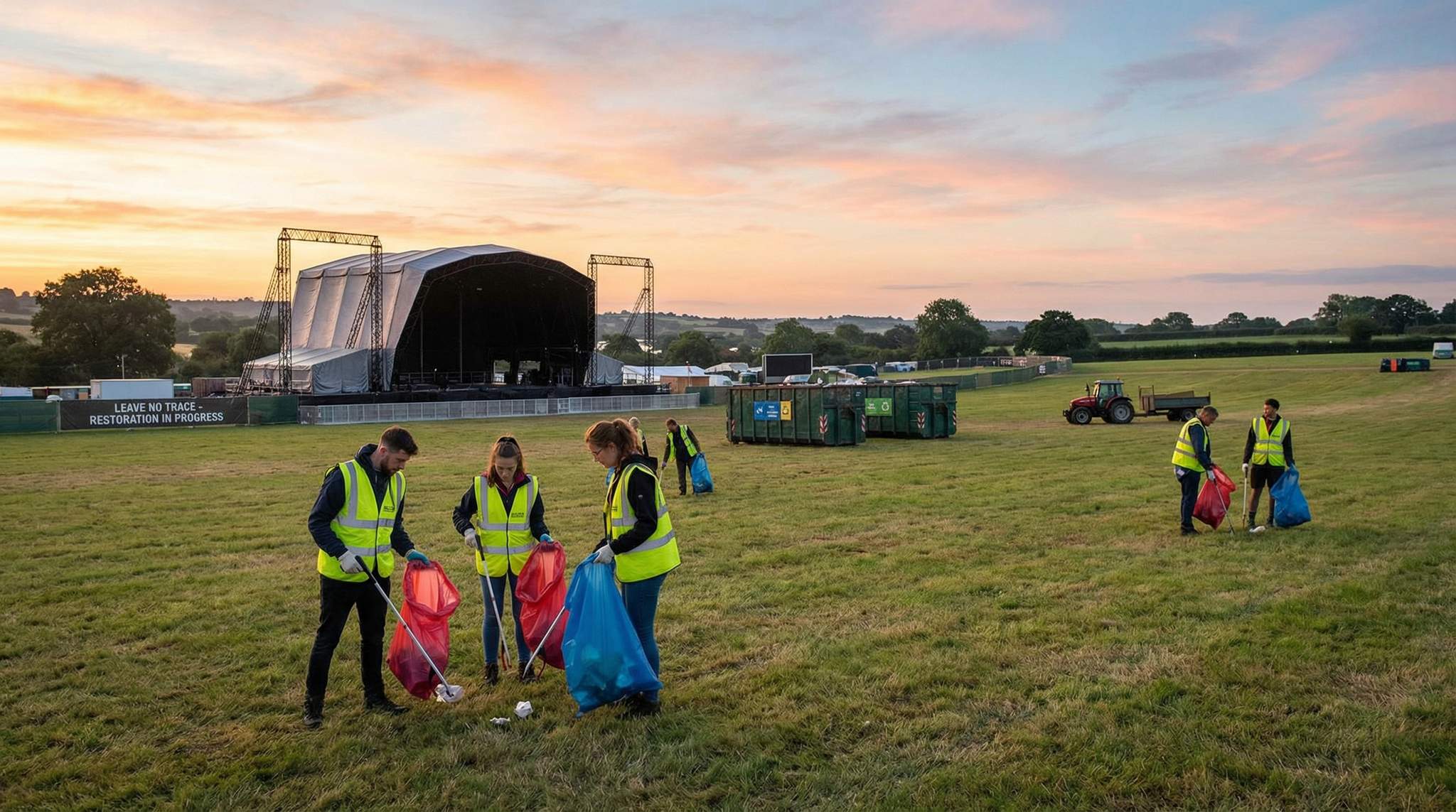 Leave No Trace: Post-Festival Cleanup and Restoration