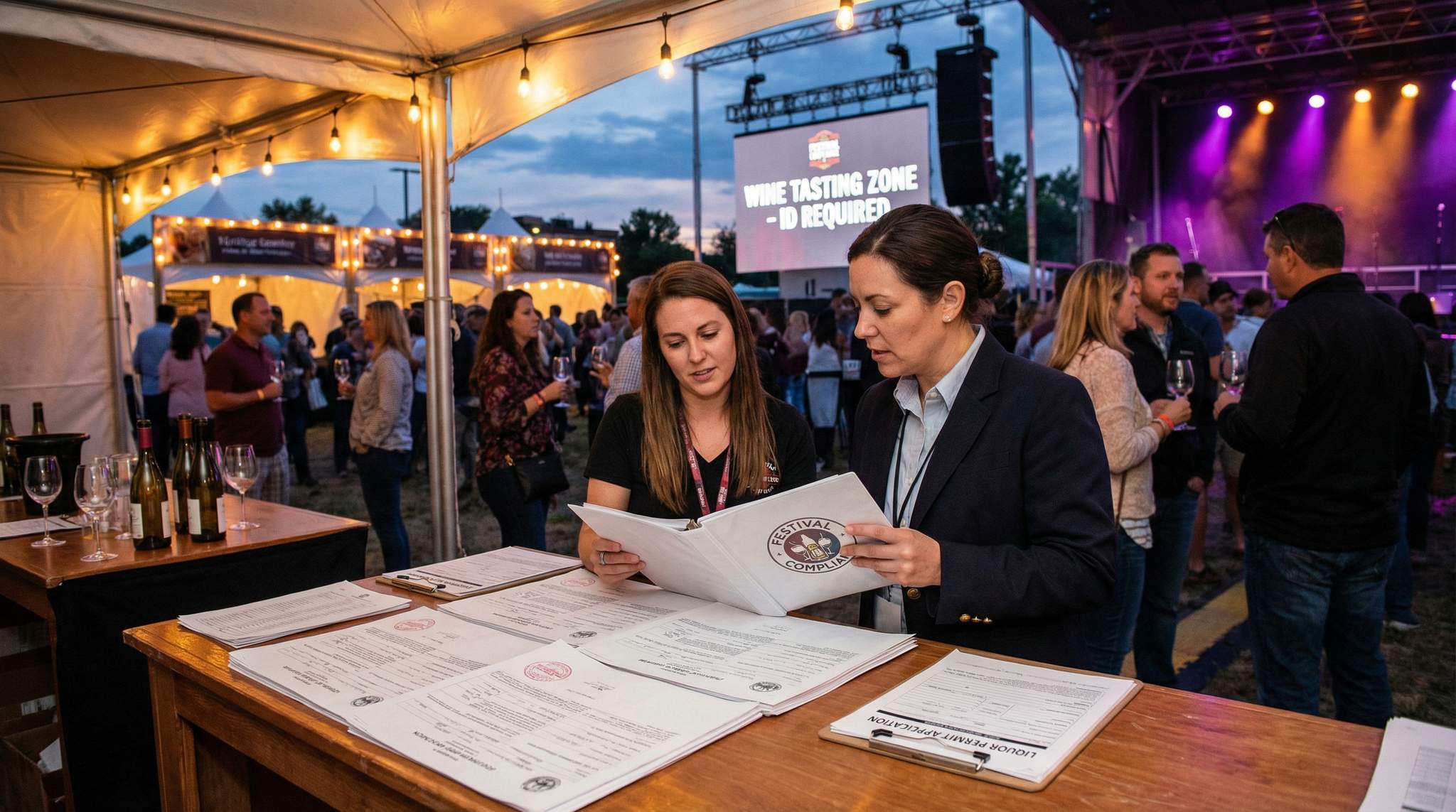 Liquor Licensing for Wine Tastings & Festivals