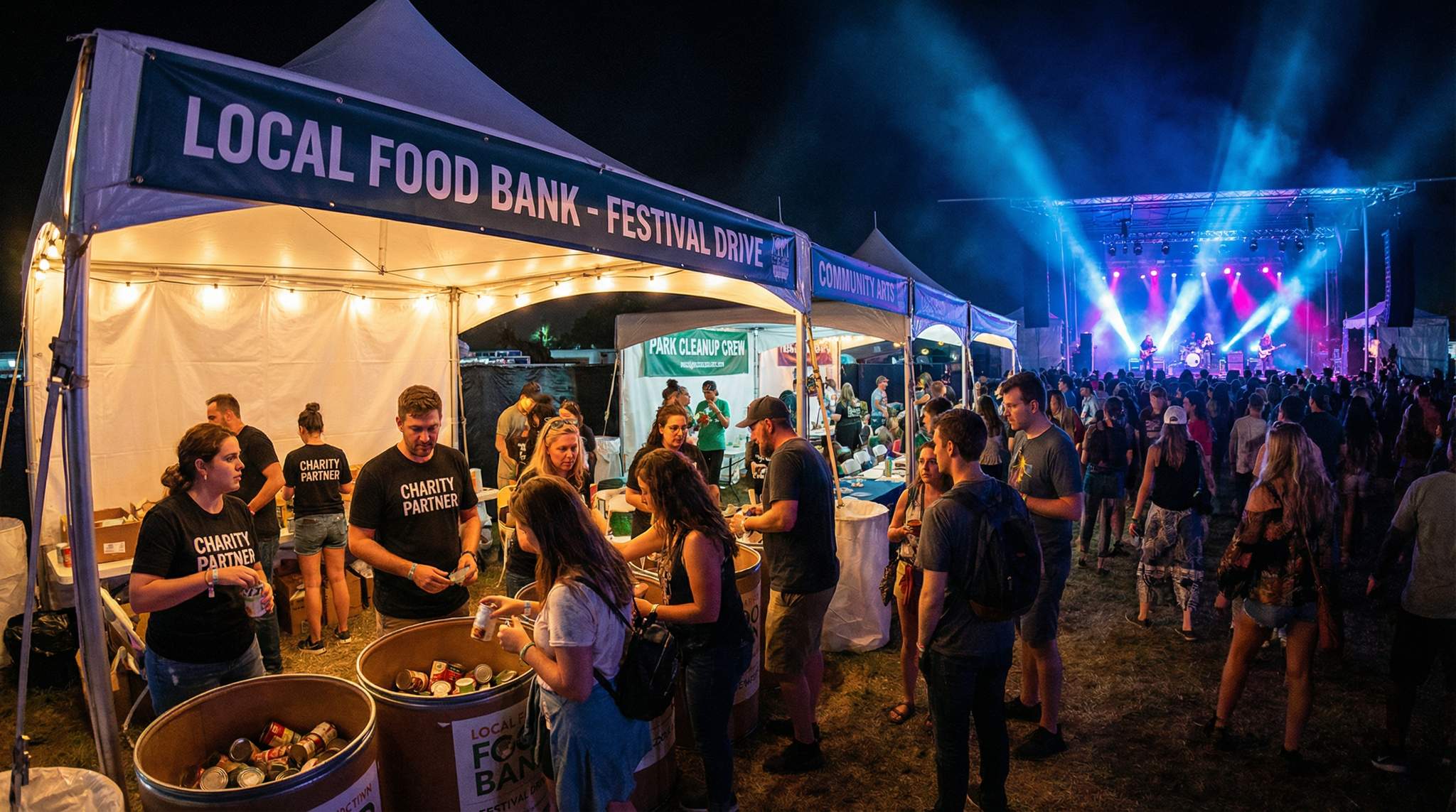 Local Partnerships and Charity: How Festivals Give Back