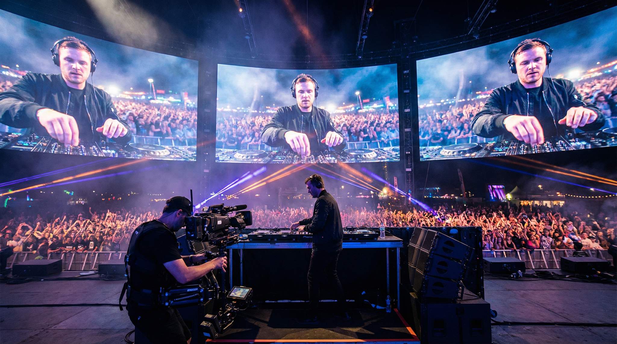 Making DJs Telegenic on Big Festival Screens