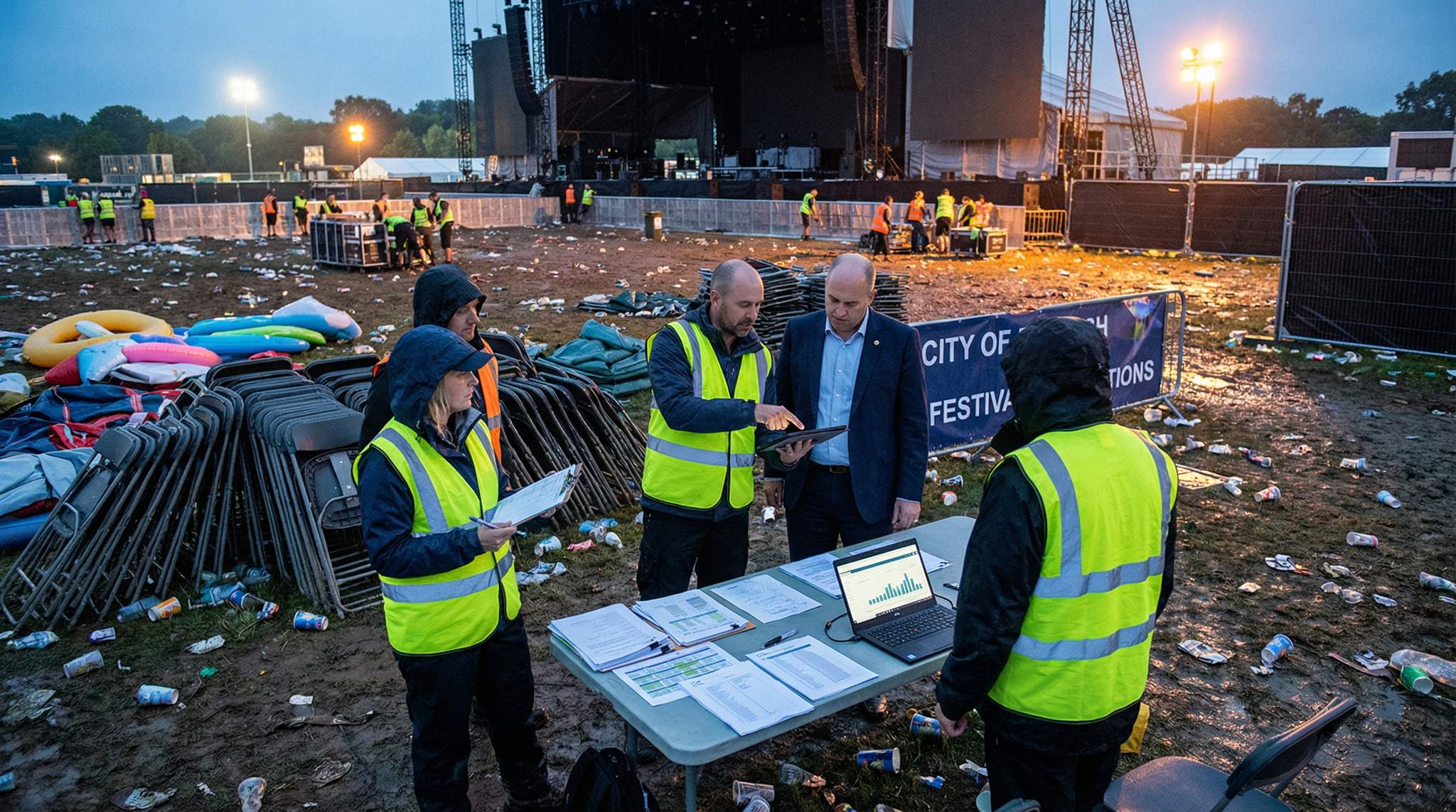 Managing Post-Festival Obligations with Cities