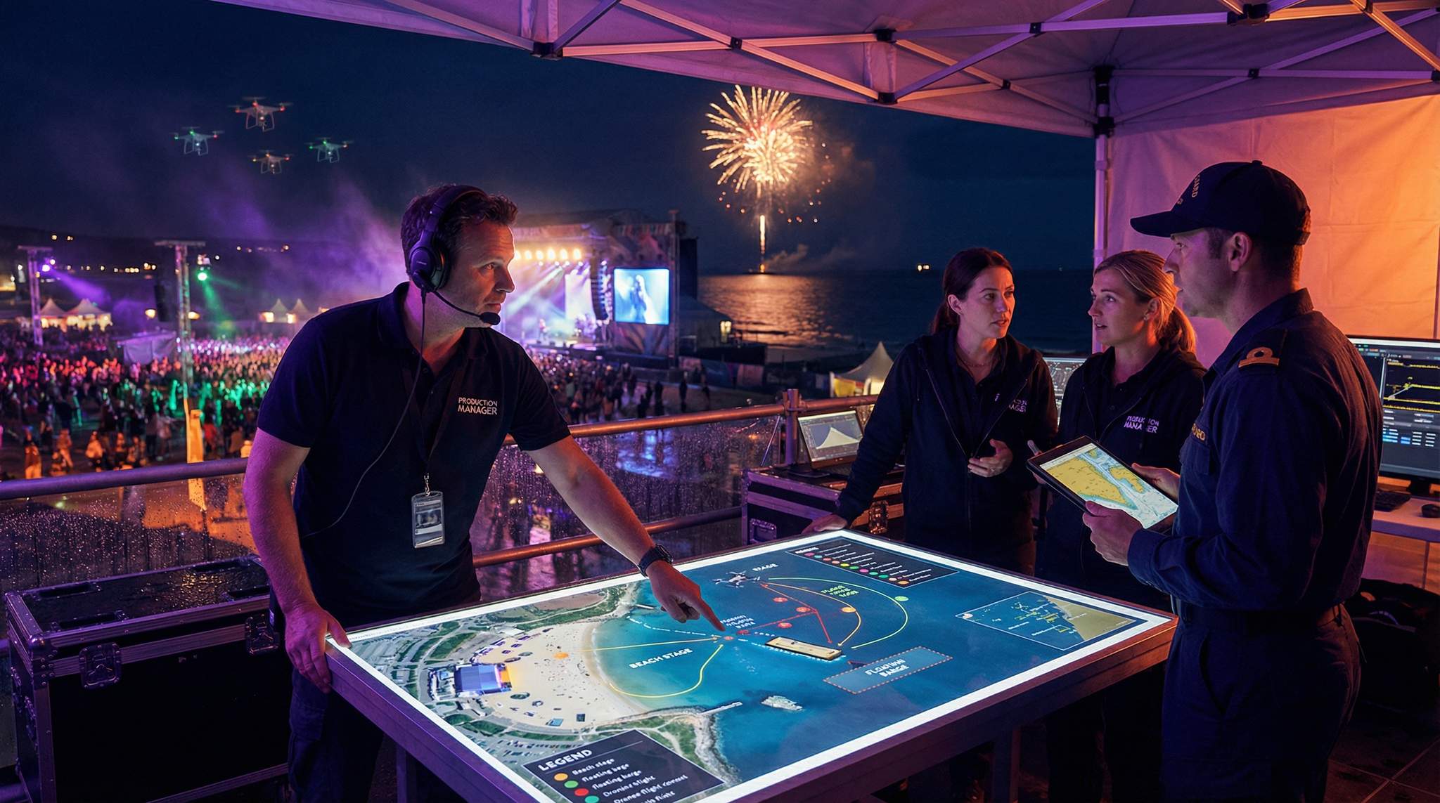 Master Permitting for Coastal & Maritime Festivals: Navigating Land, Sea & Air Permits