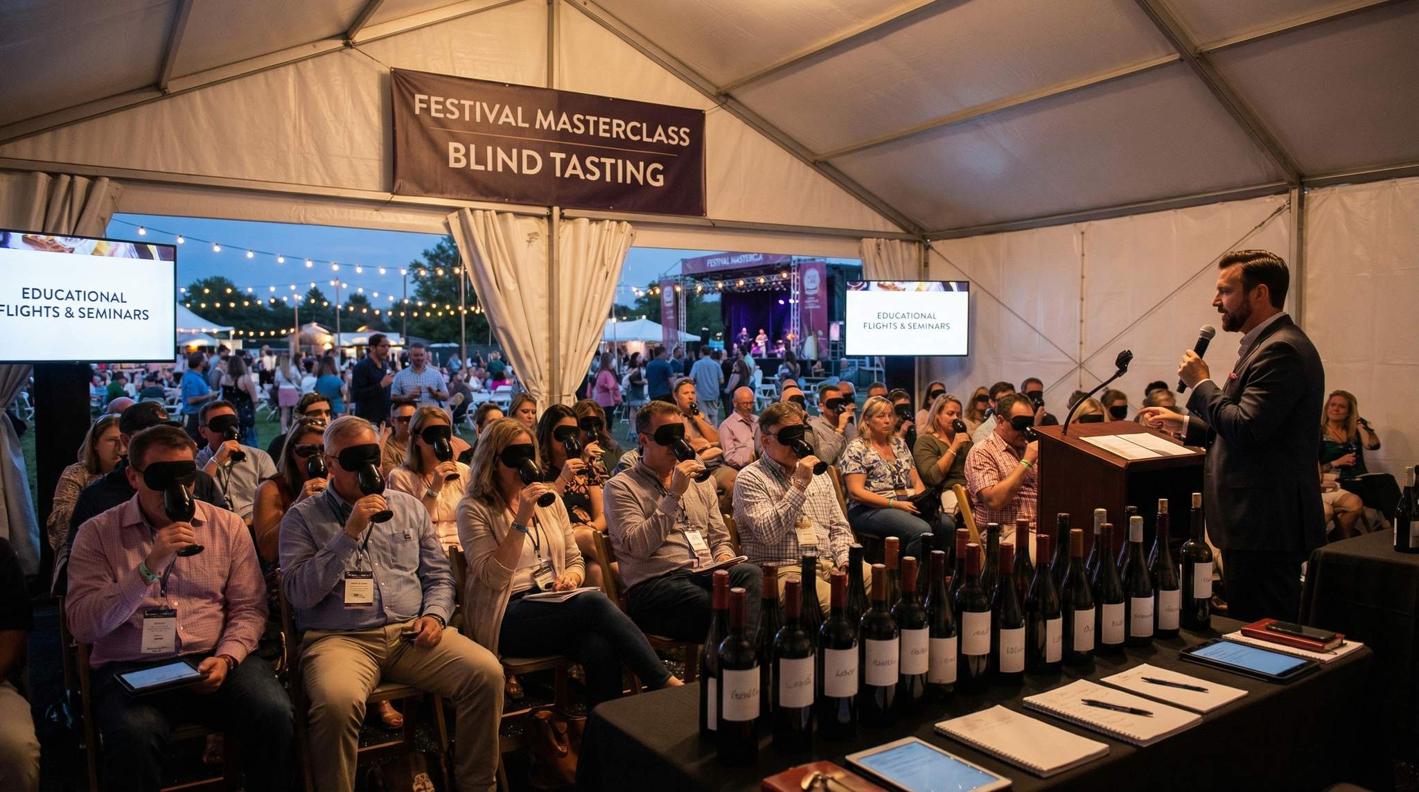 Masterclasses, Seminars & Blind Flights &ndash; Turning Your Wine Festival into a Learning Destination
