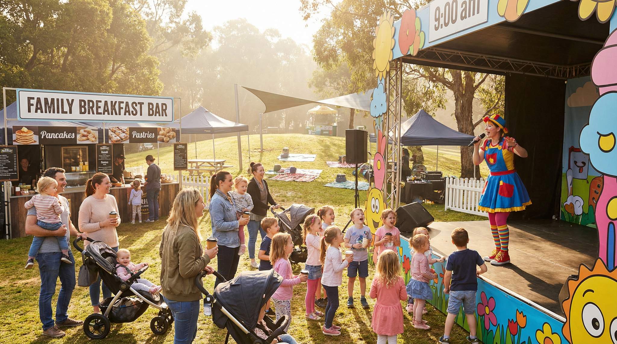 Morning Magic at Family Festivals: Front-Loading the Day for Early Risers