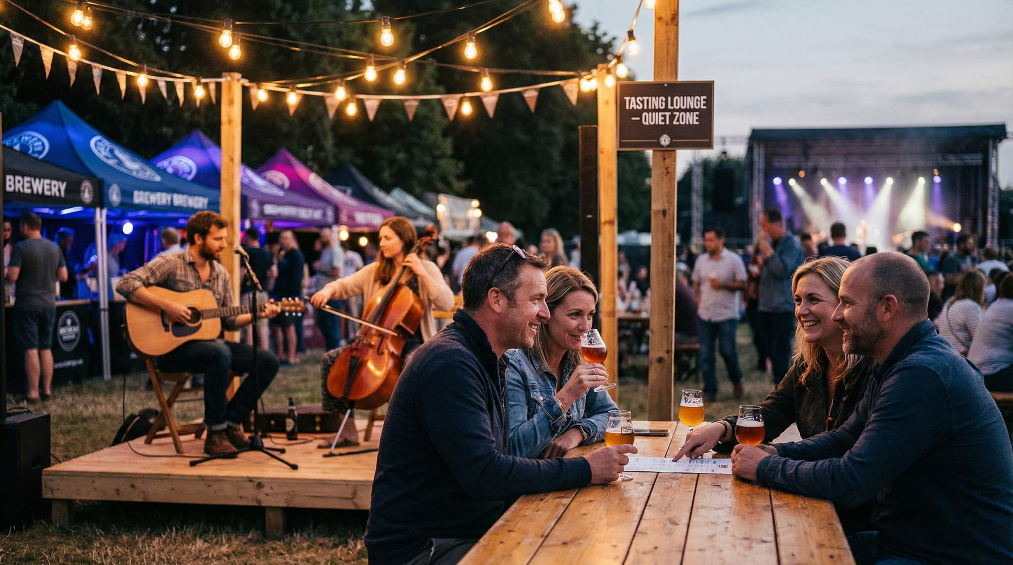 Music & Entertainment That Enhance &ndash; Not Overpower &ndash; the Festival Tasting Experience