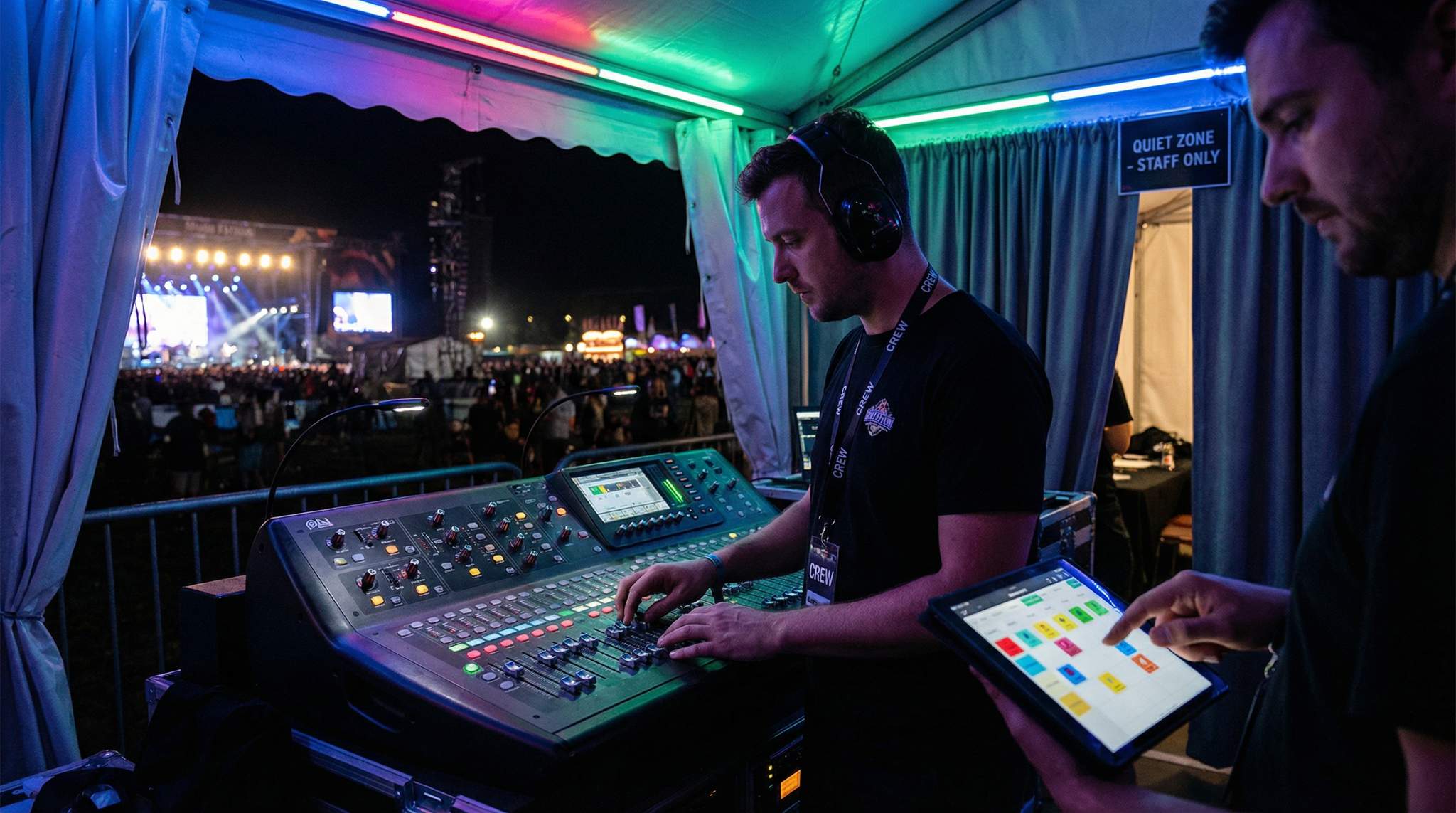 Neuroinclusive Festival Crew Management: Supporting Neurodivergent Staff & Volunteers