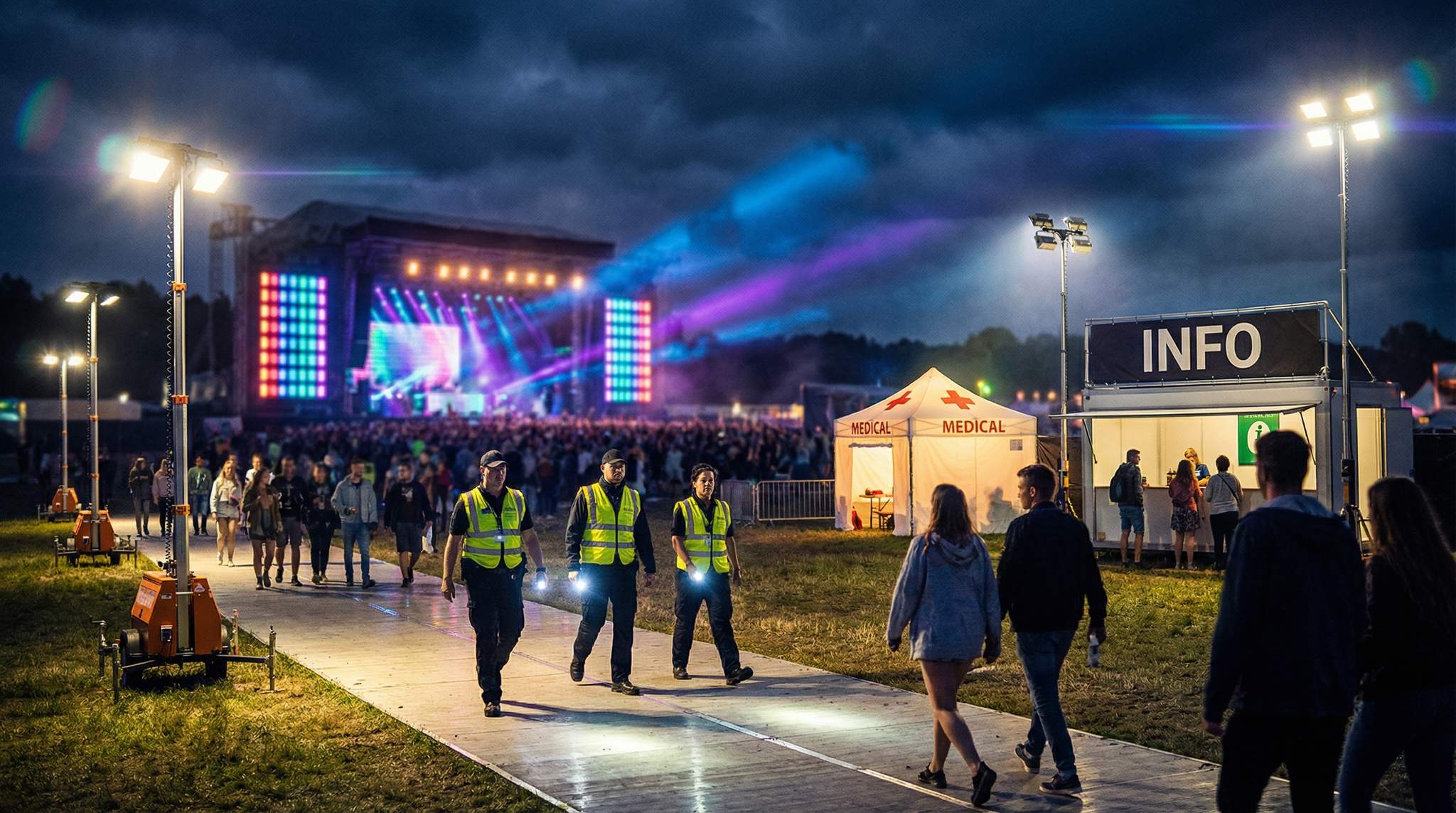 Night Operations at Festivals: Managing After-Dark Safety and Activities