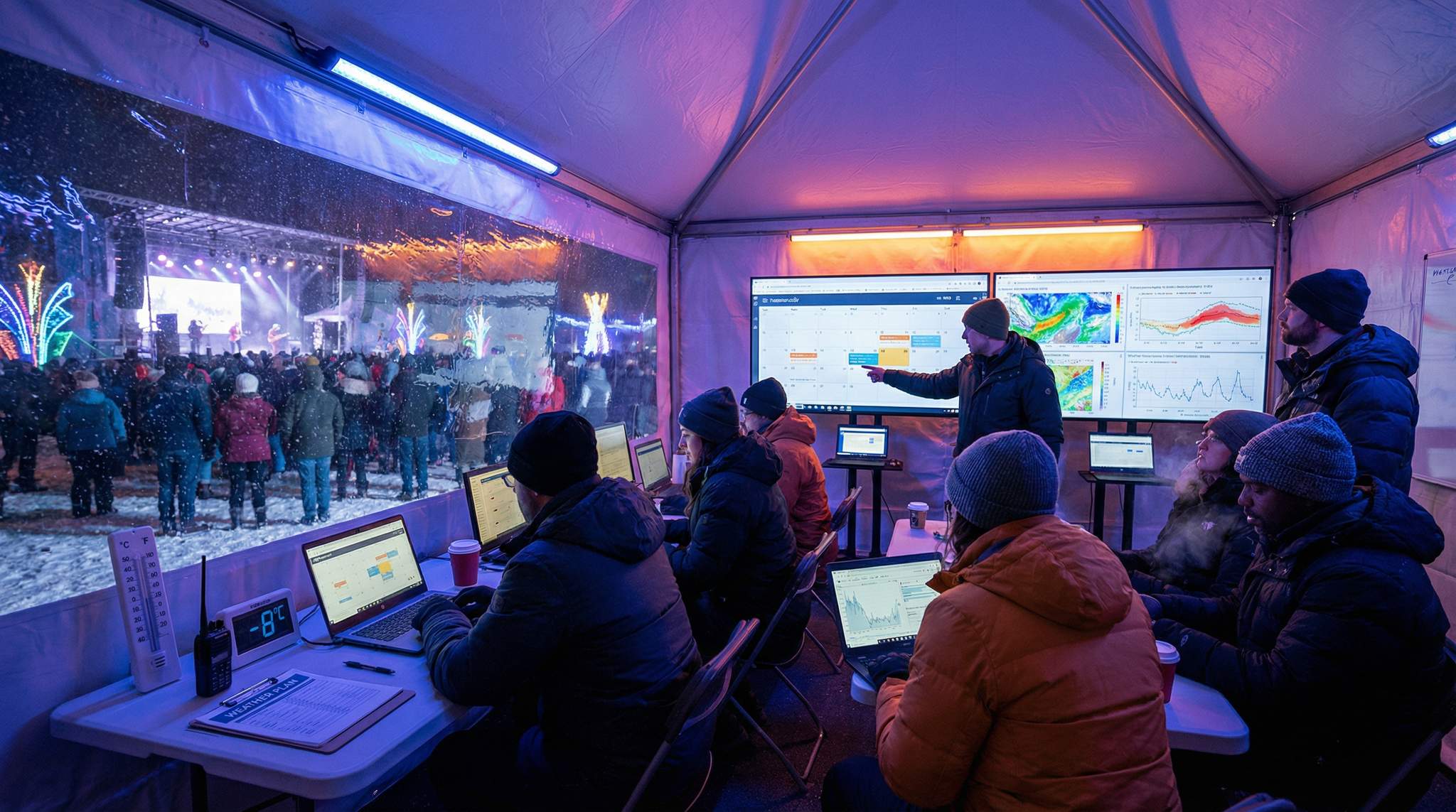 Owning the Cold: Choosing Dates and Climate Windows for Winter Festivals