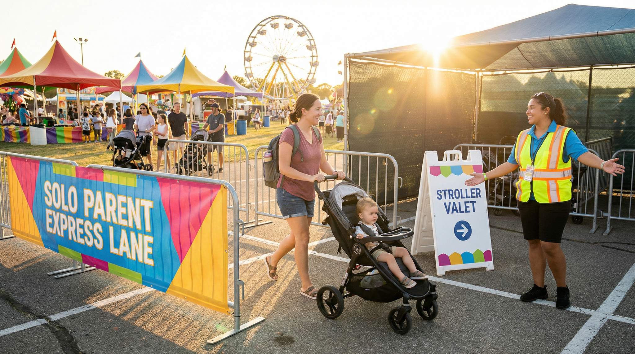 Parenting Solo: Services That Make One-Adult Visits Possible