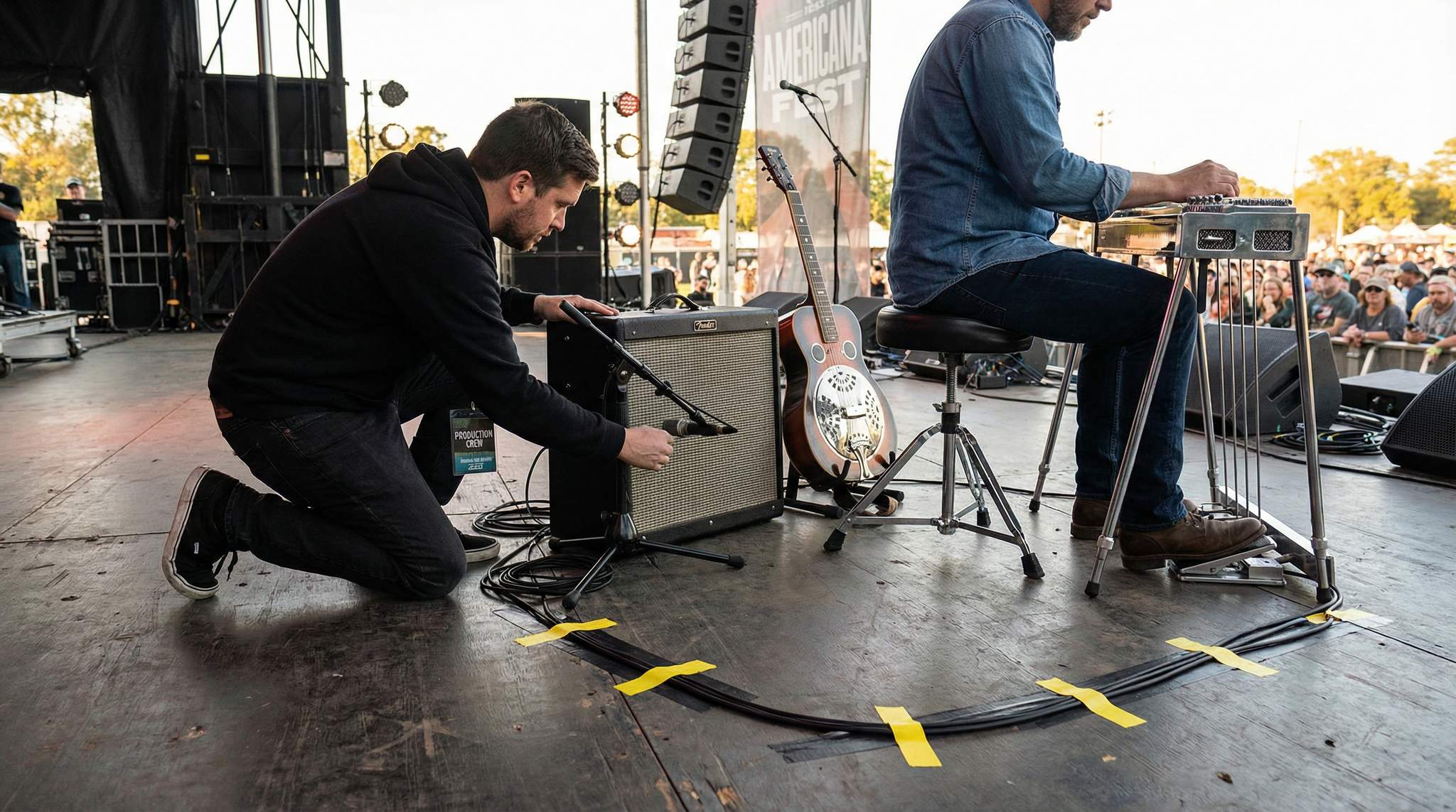 Pedal Steel & Dobro at Festivals: Tones That Travel