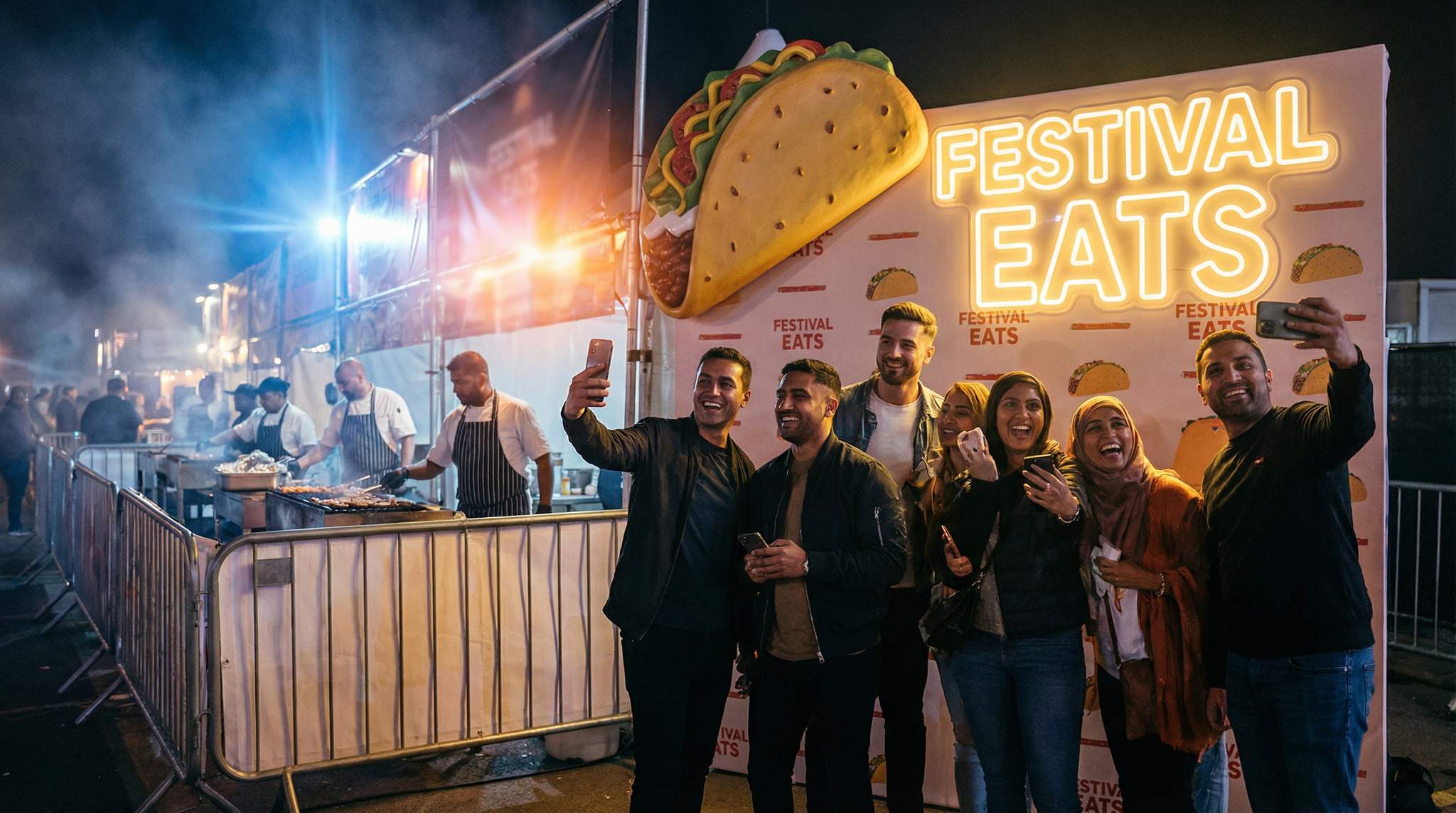 Photo Spots Away from Hot Oil & Knives: Safe Instagram Moments at Food Festivals