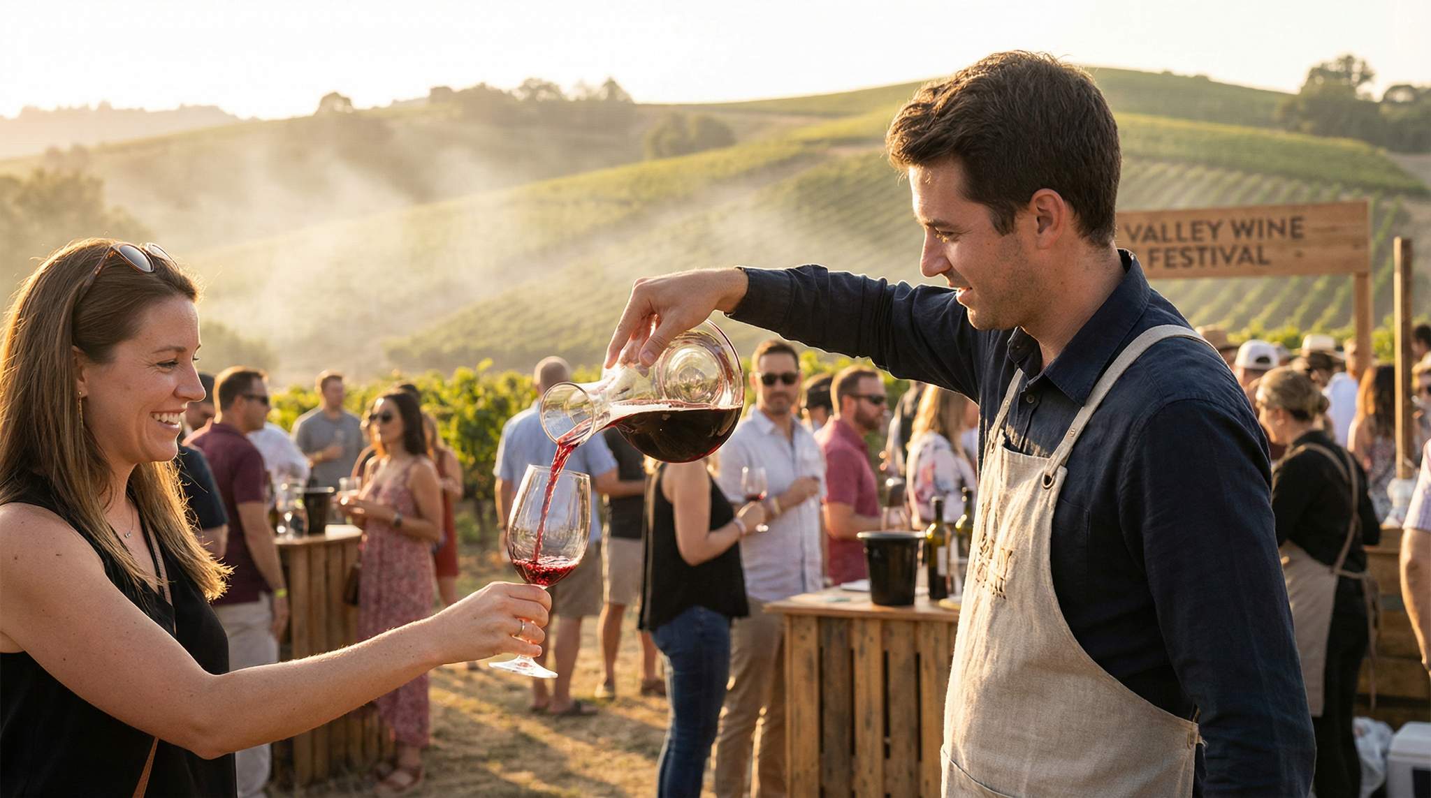 Photography That Sells Aroma and Place at Wine Festivals