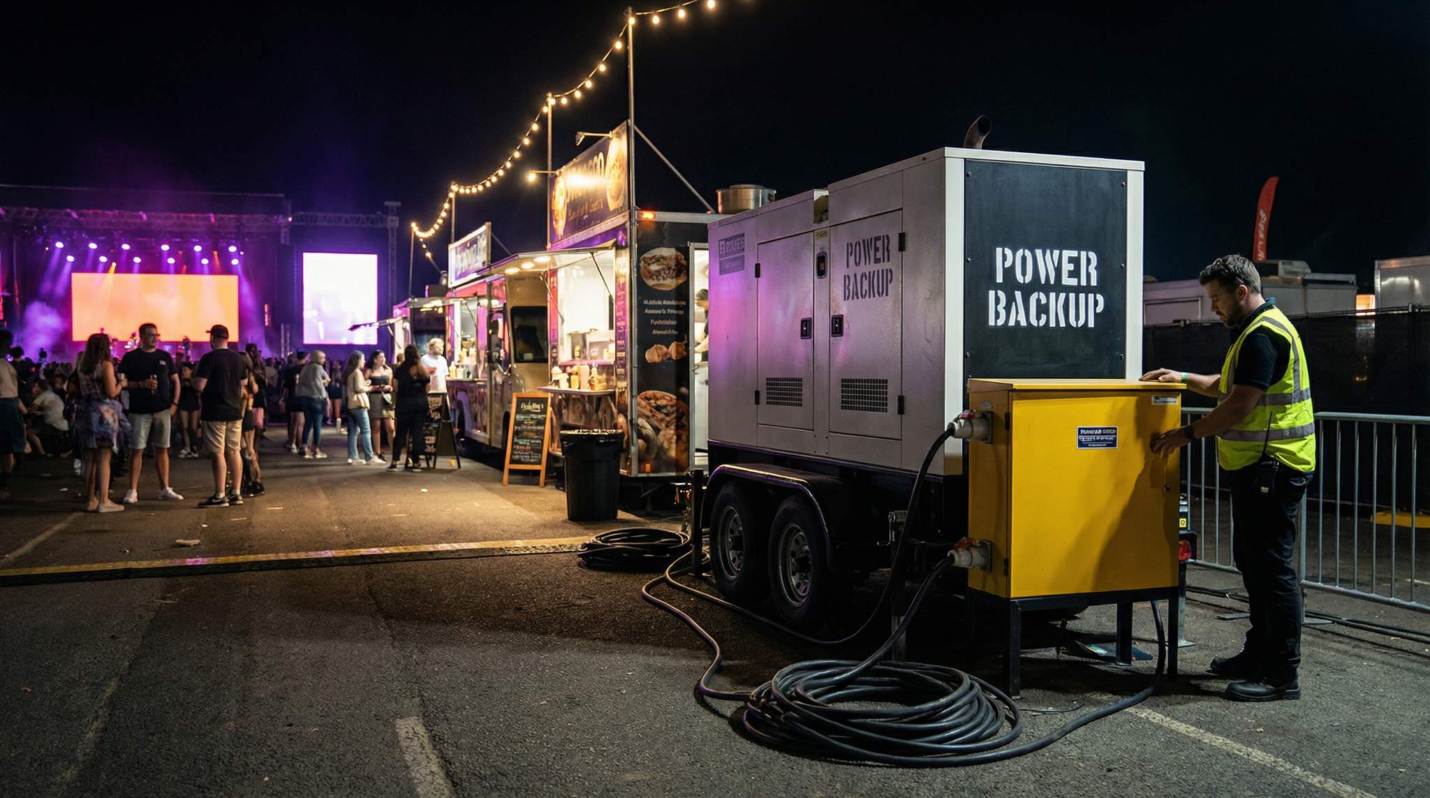 Power Contingency & Backup Plans: Preventing Catastrophic Downtime at Food Festivals