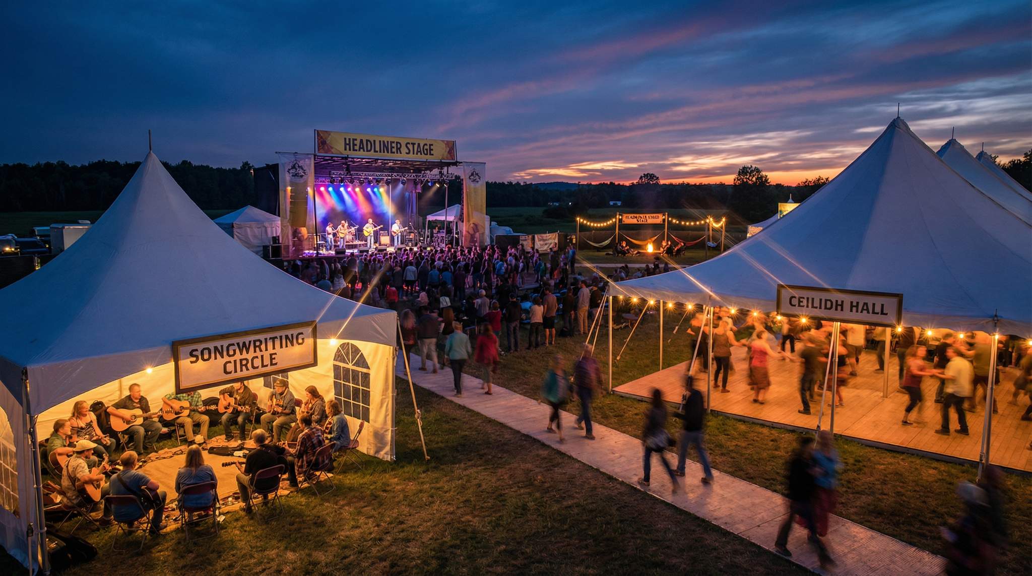 Programming the Festival Weave: Balancing Concerts, Dances, and Workshops