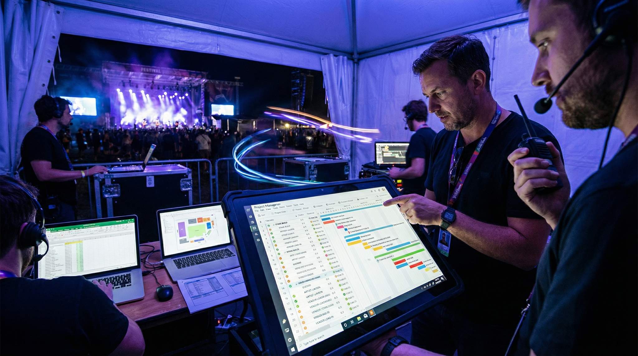 Project Management Tools for Festival Operations