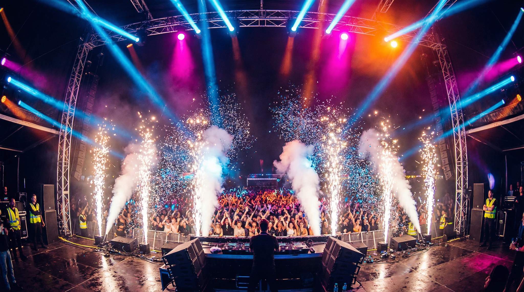 Pyro Alternatives for Festivals Under Tight Fire Rules