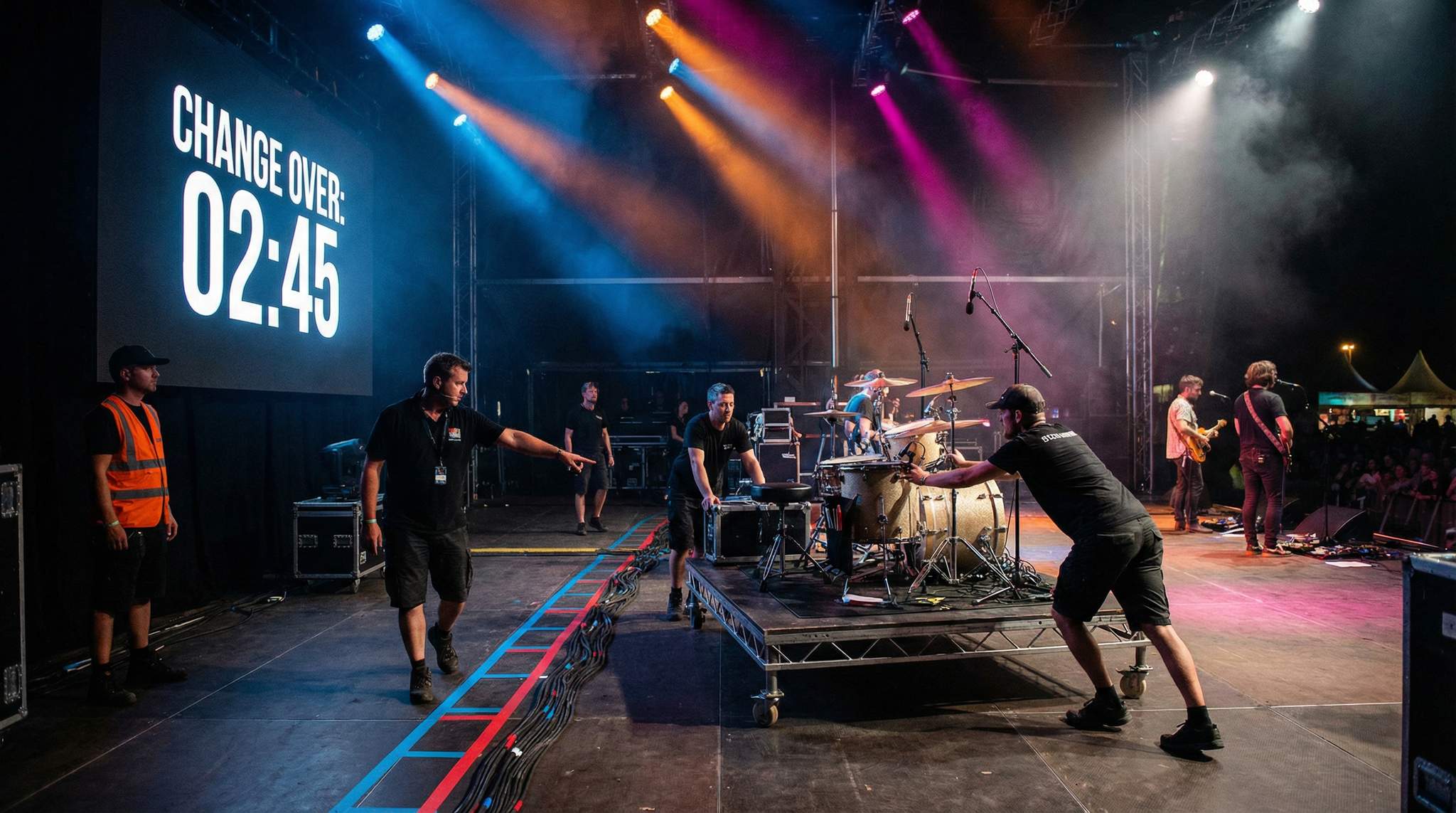 Rapid Festival Changeovers Without Panic