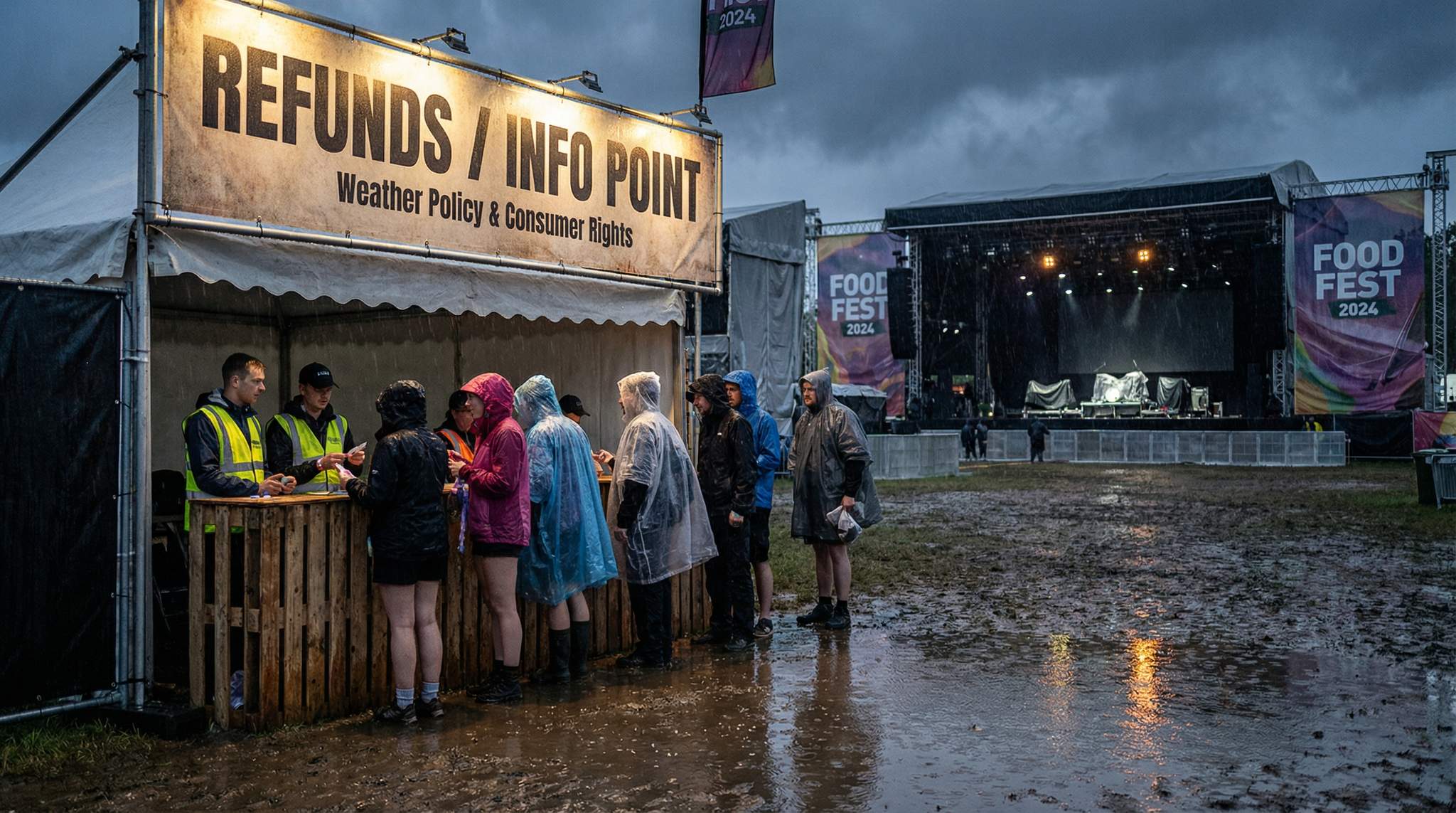 Refunds, Rain & Consumer Law: Crafting Festival Policies that Protect Goodwill