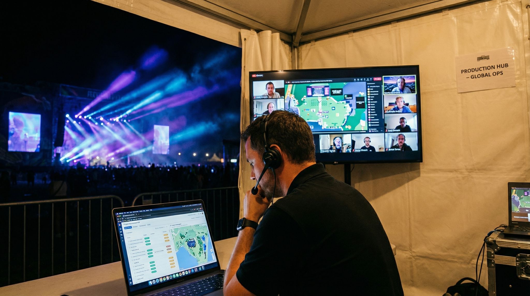 Remote Festival Production Teams: Strategies for Managing a Dispersed Crew