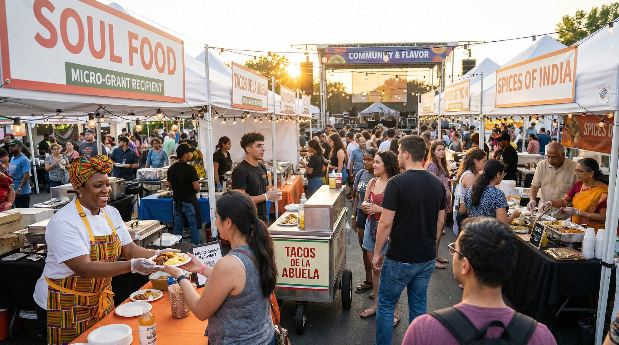 Representation & Equity in Food Festival Vendor Rosters