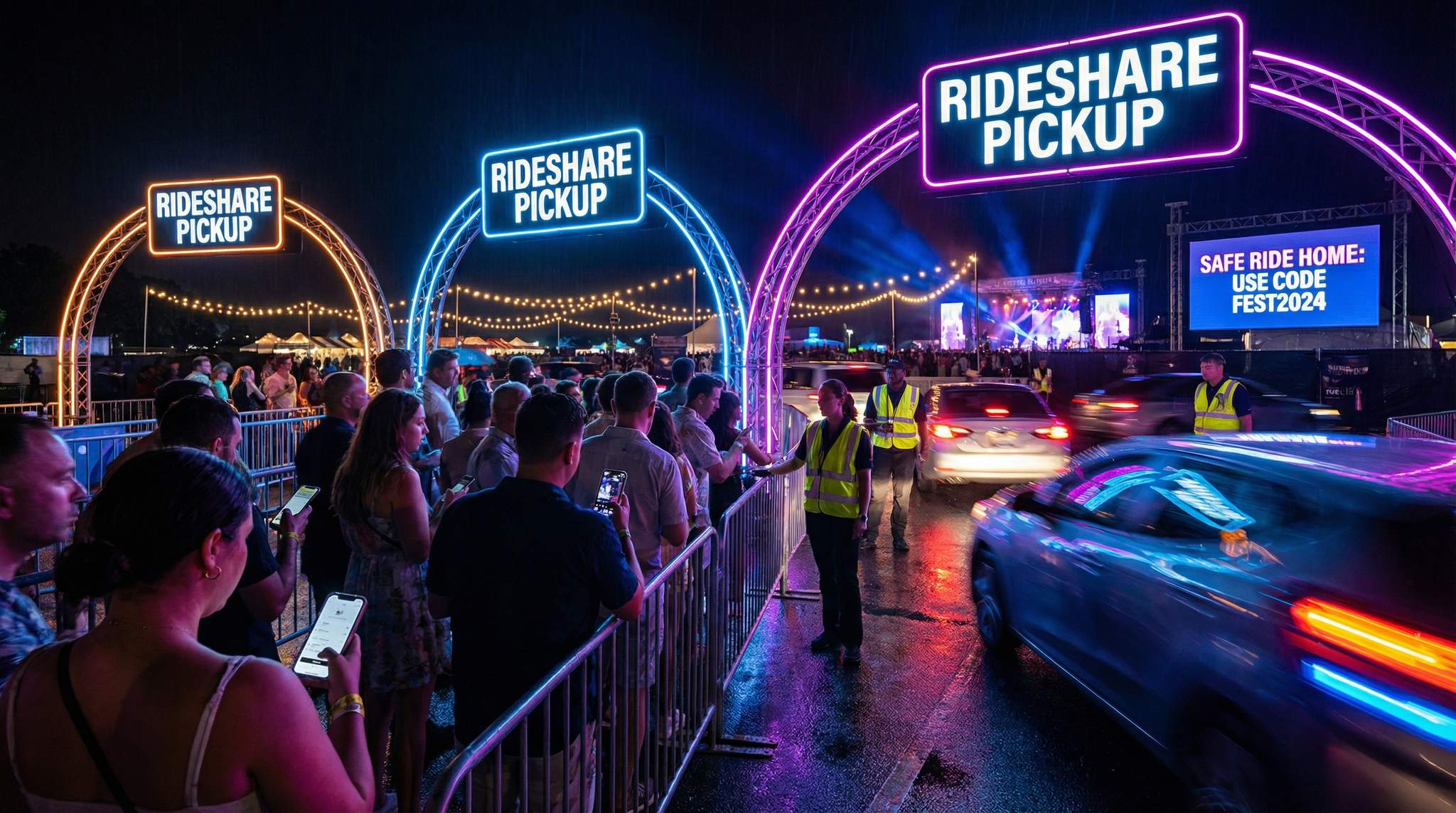 Rideshare Geofencing & Safe-Ride Codes: Avoiding Pickup Chaos and Ensuring Safe Rides at Wine Festivals