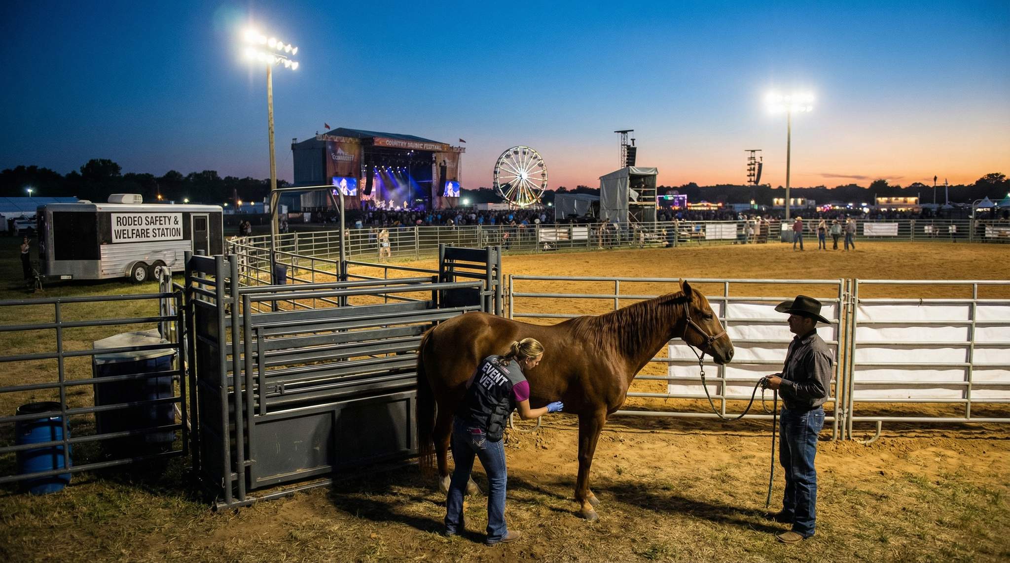Rodeo and Equestrian Attractions at Festivals &mdash; Safety First