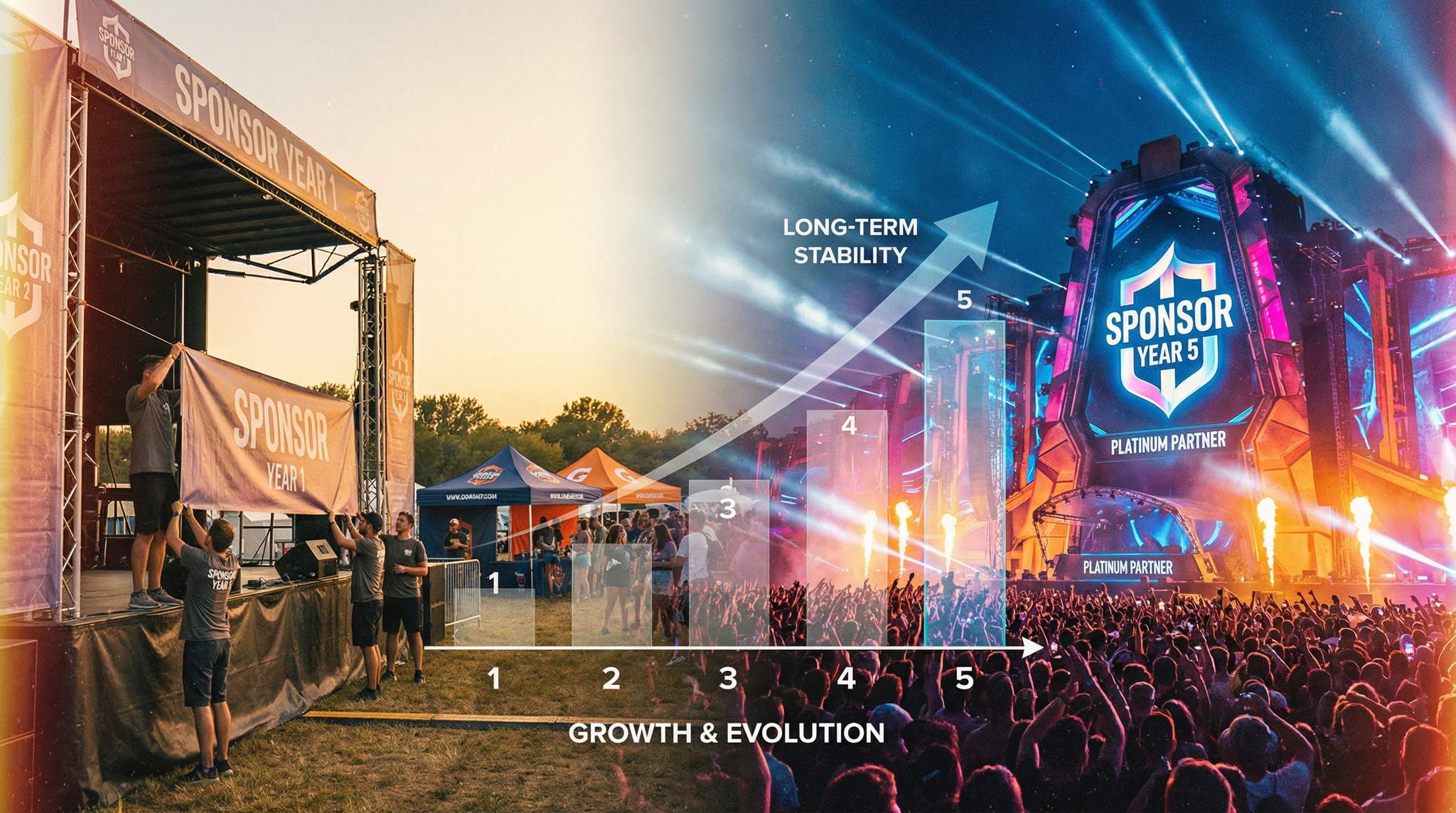 Securing Multi-Year Festival Sponsorships and Partnerships