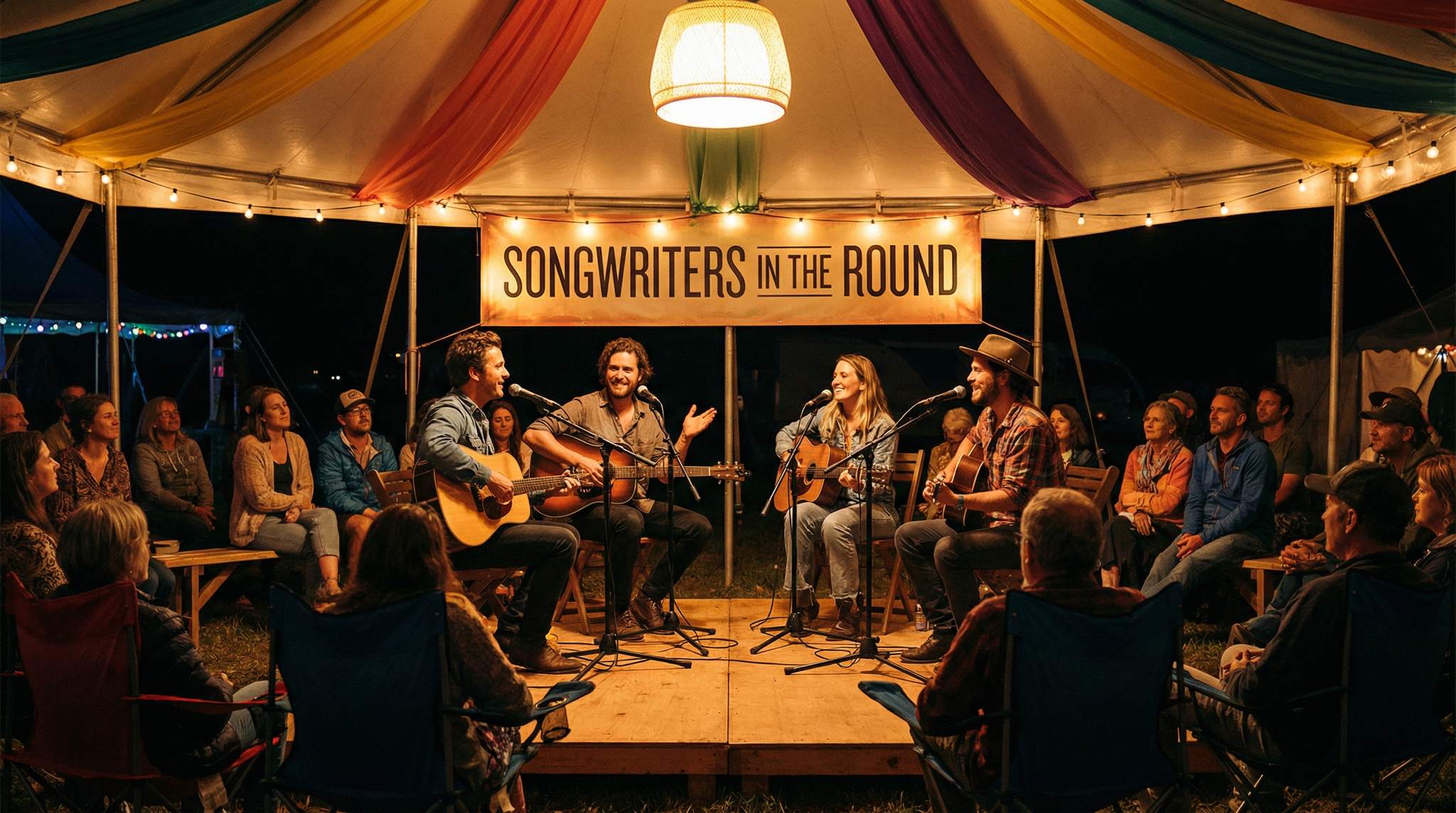 Songwriter Rounds as the Festival&rsquo;s Spine