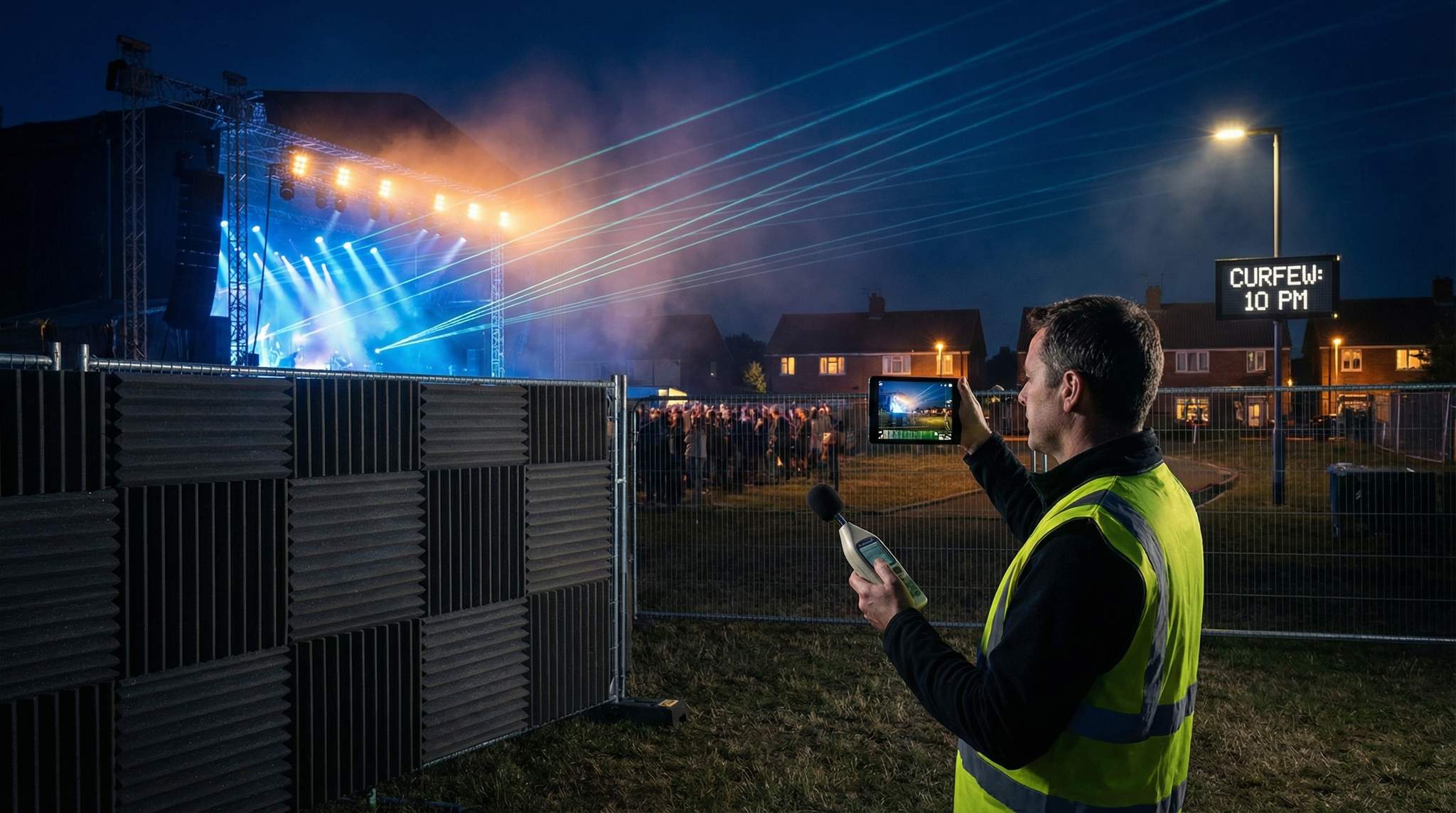 Sound in the Sun: Managing Sound Bleed, Curfews, and Neighbors at Summer Festivals