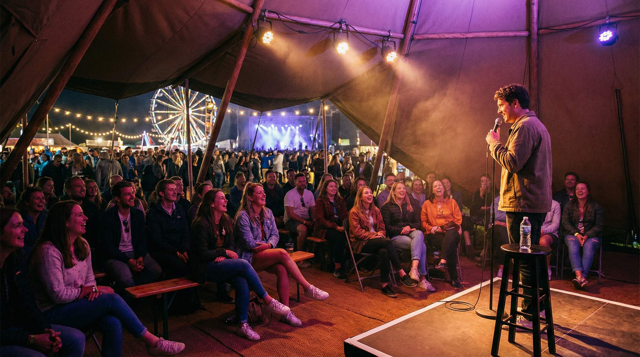 Special Festival Attractions: Booking Non-Musical Talent (Comedians, Speakers, Performers)