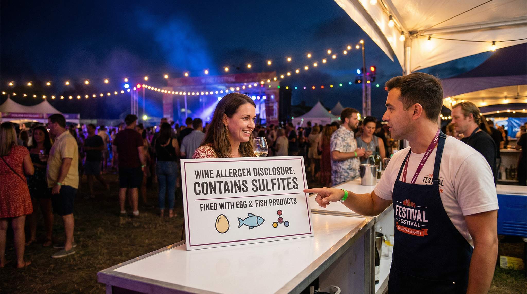 Sulfites, Fining Agents and Allergen Disclosures: Building Trust at Wine Festivals