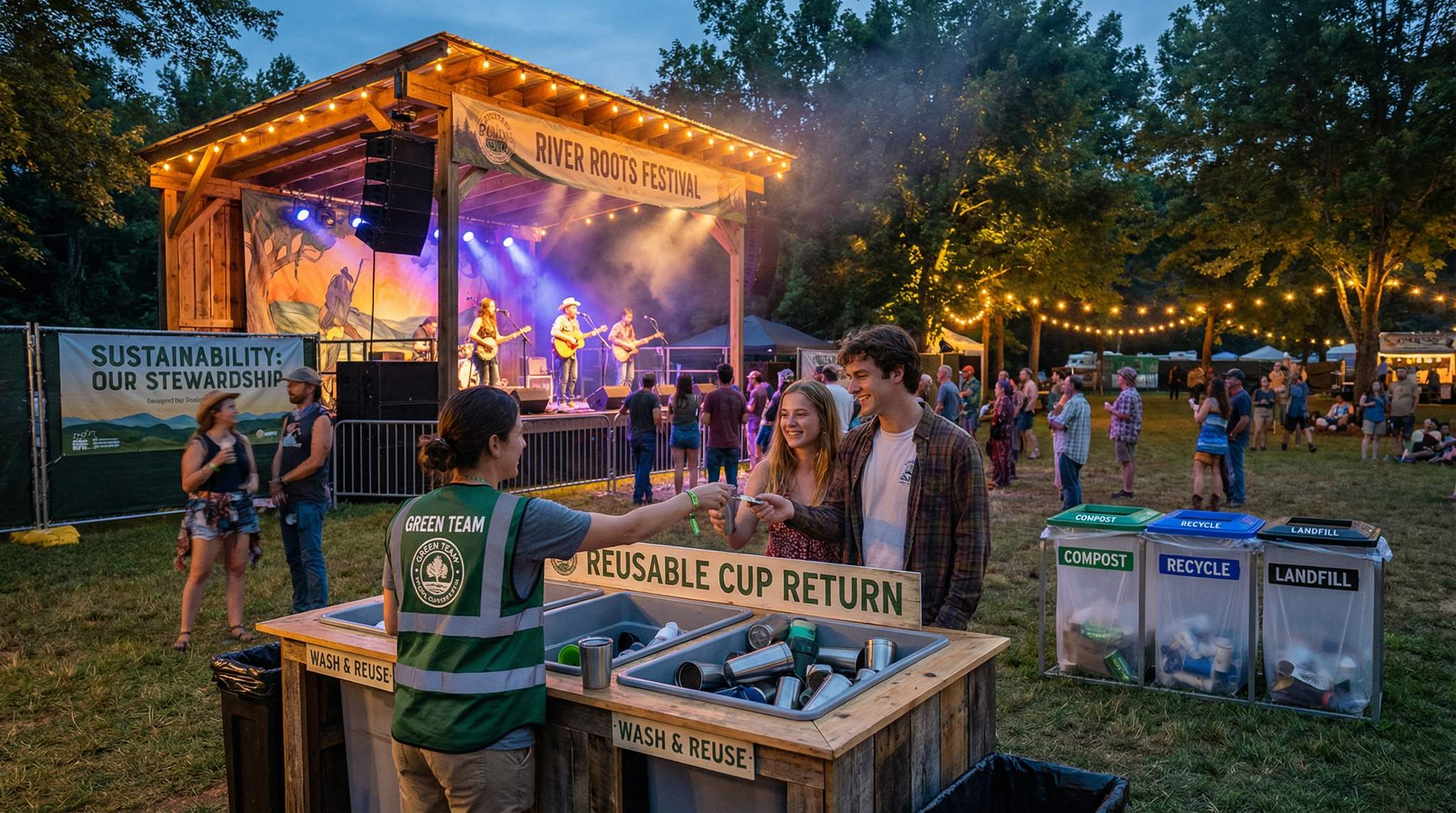 Sustainability as Stewardship, Not Slogans: Green Strategies for Americana Festivals