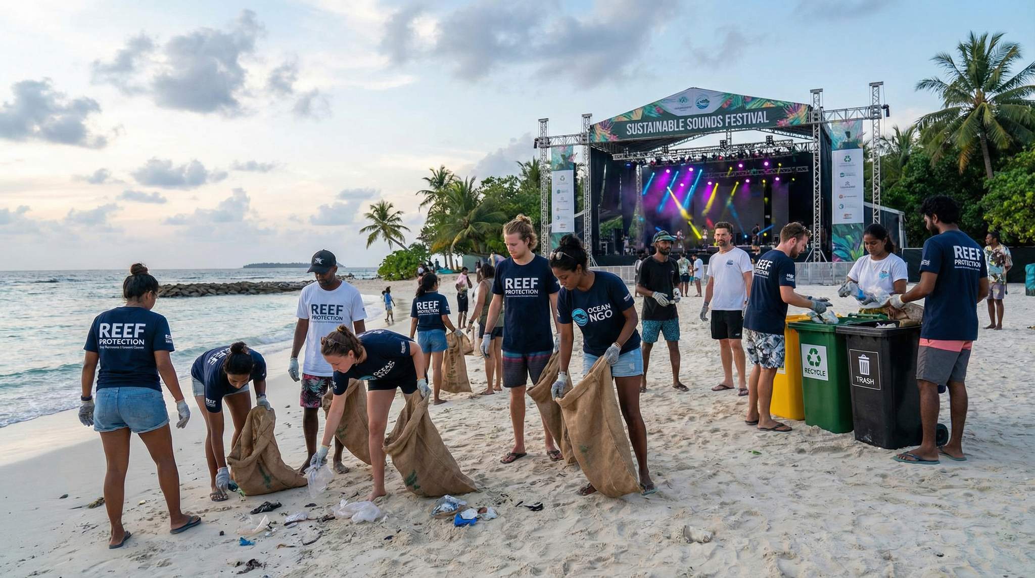 Sustainability Collaborations with Local NGOs: Reef Protection, Beach Cleanups & Habitat Restoration at Destination Festivals