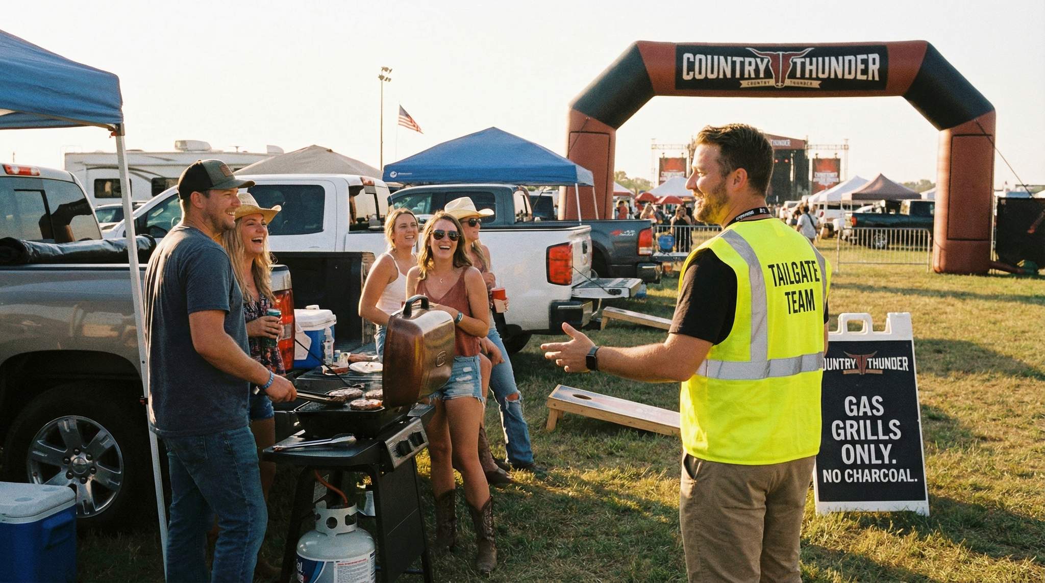 Tailgate Lots at Country Festivals: Policy Without the Power Trip