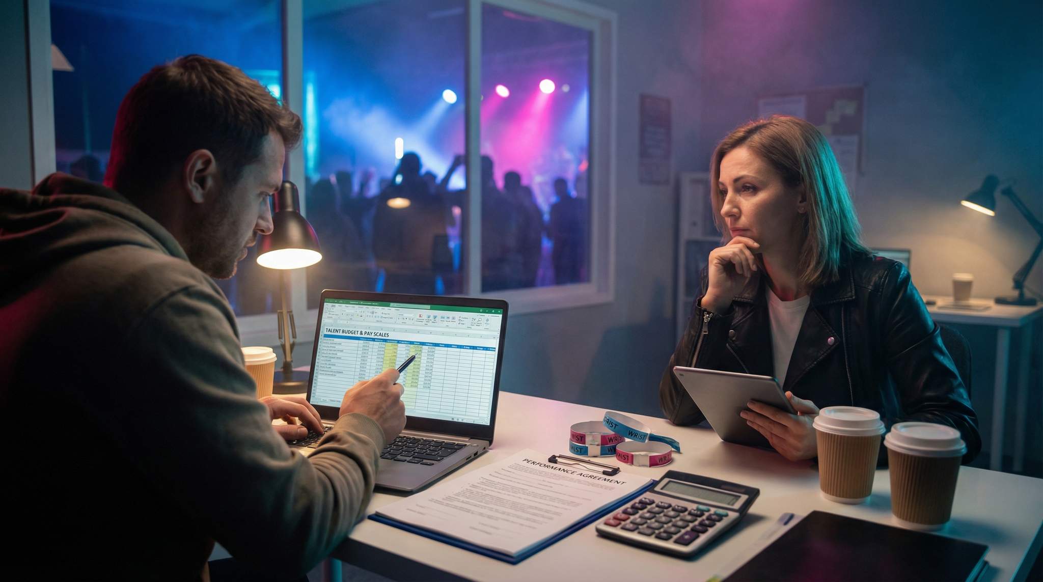 Talent Budgeting and Pay Scales for Festivals