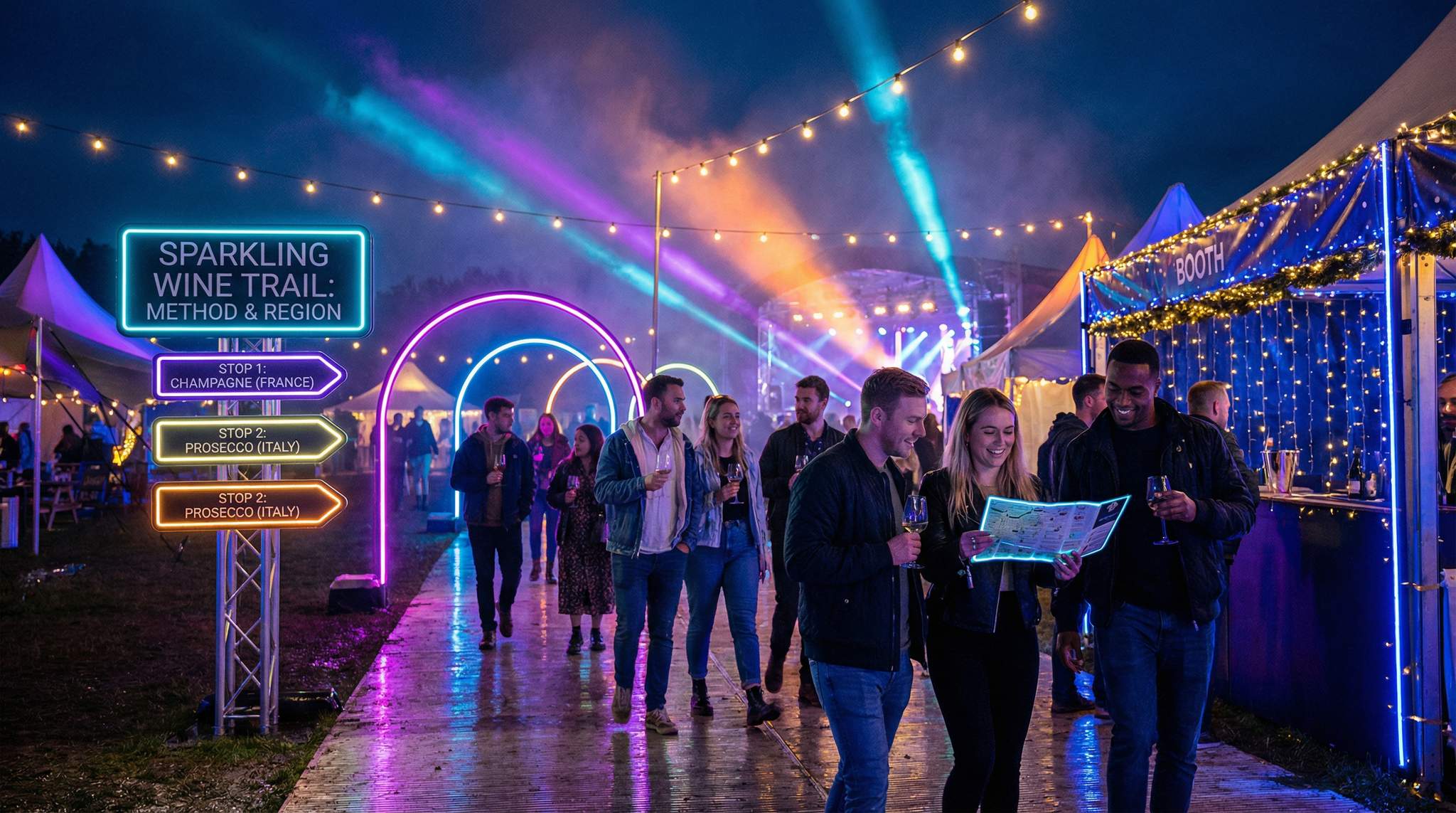 Tasting Route Design at Wine Festivals: Story-Driven Paths by Region or Style