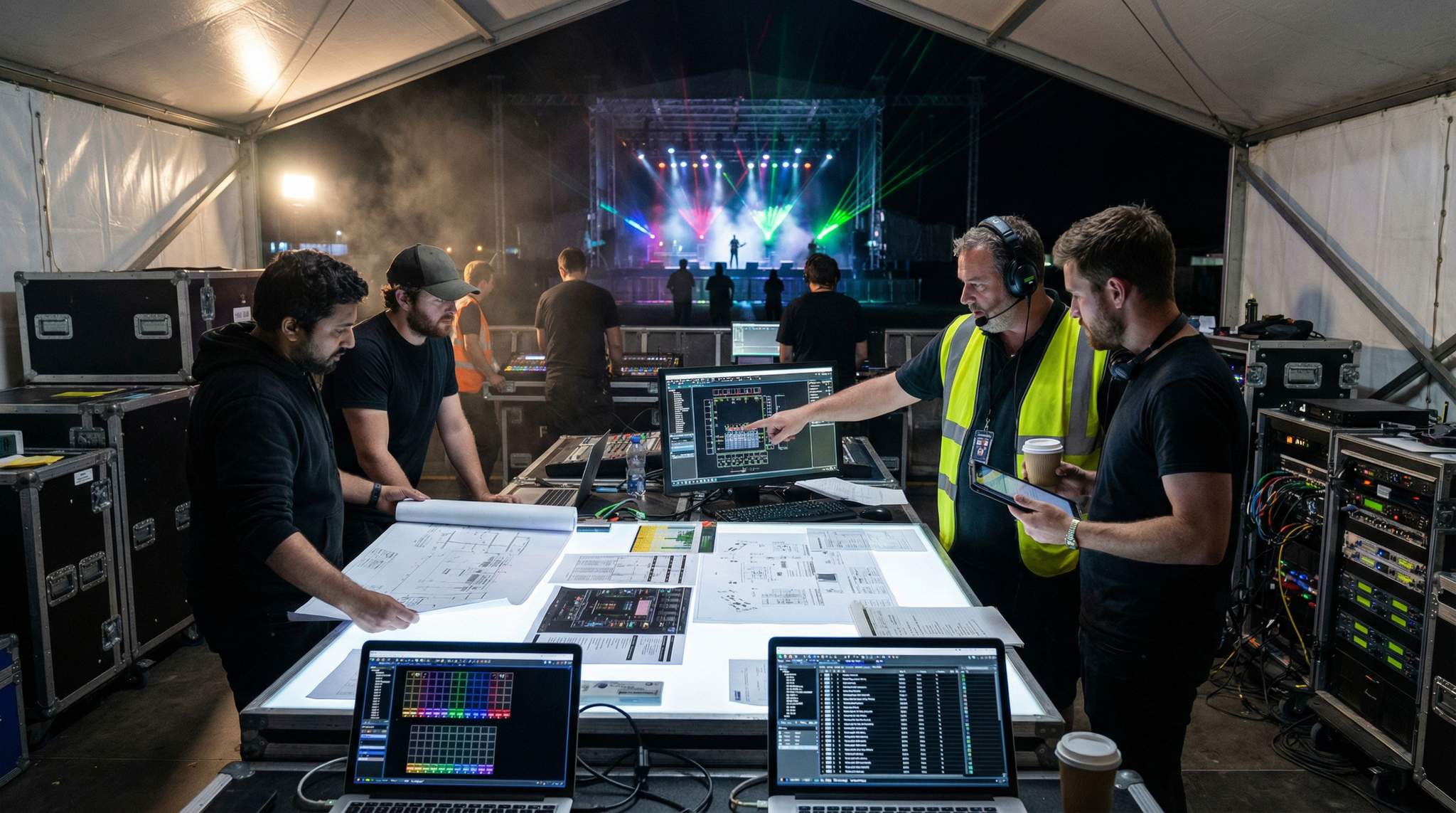 Technical Advancing for Festivals: Coordinating with Artists&rsquo; Production Riders