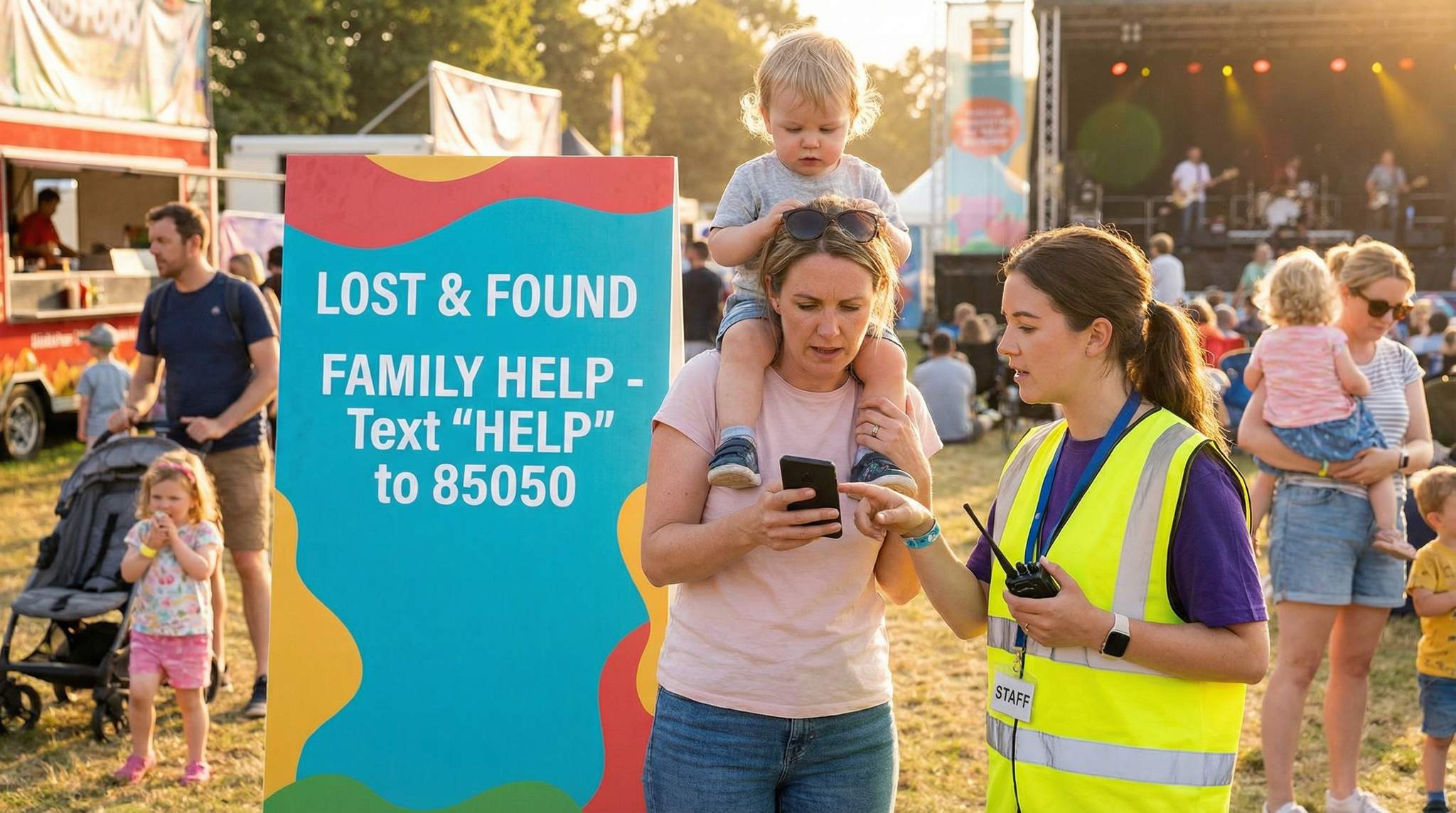 Text-to-Help: A Parent Hotline That Works at Family Festivals